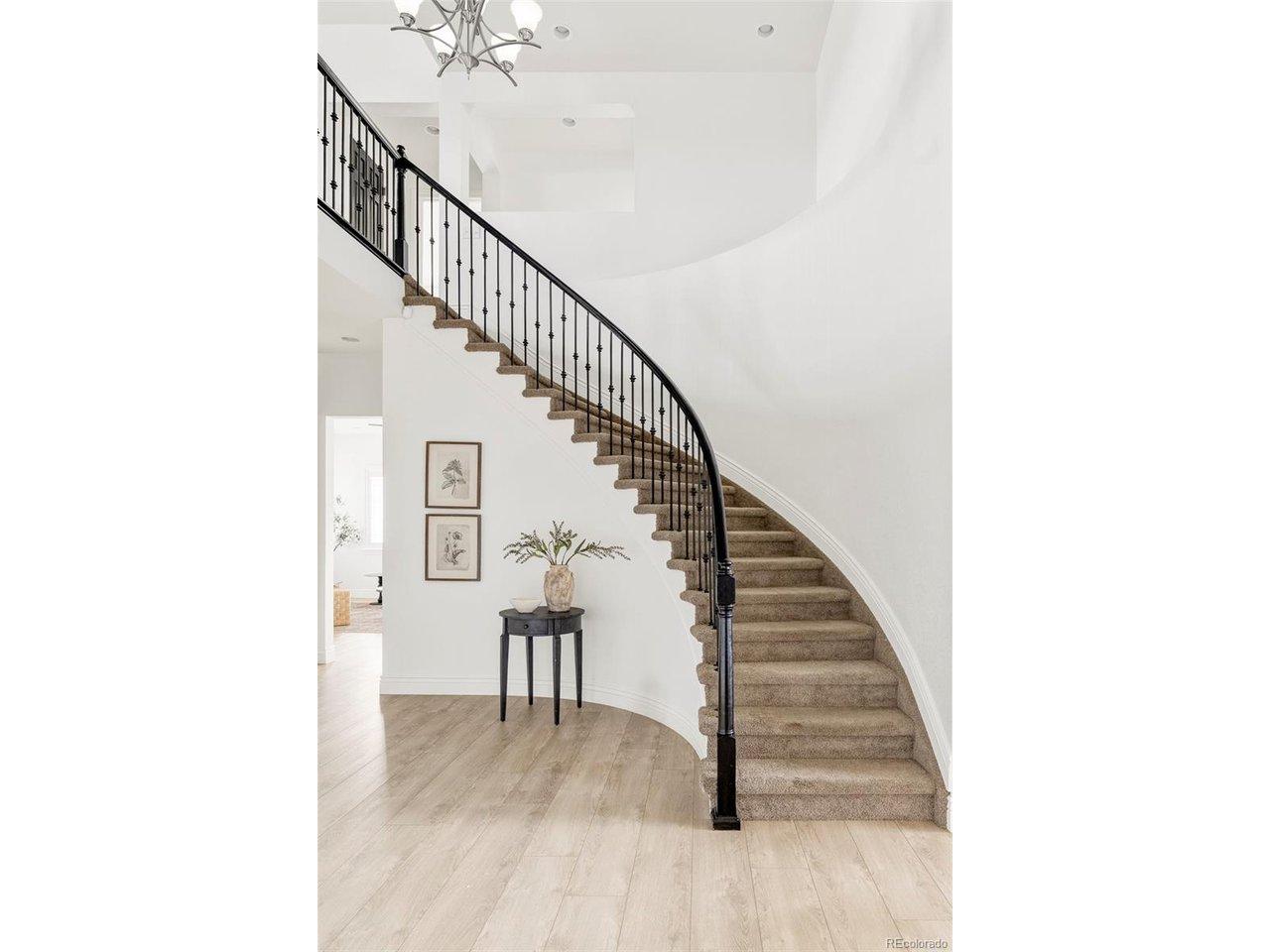 Image 3: Grand staircase makes for an impactful entrance Image 3: Grand staircase makes for an impactful entrance