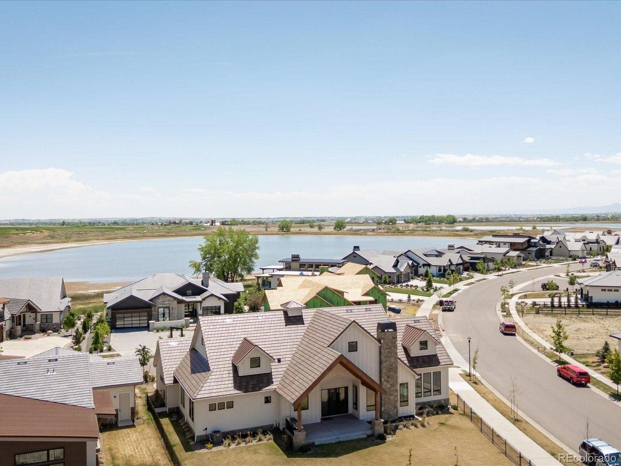 Image 2: View of lake and walkable neighborhood