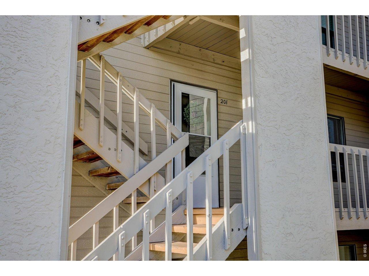 Image 2: Stairway to front door