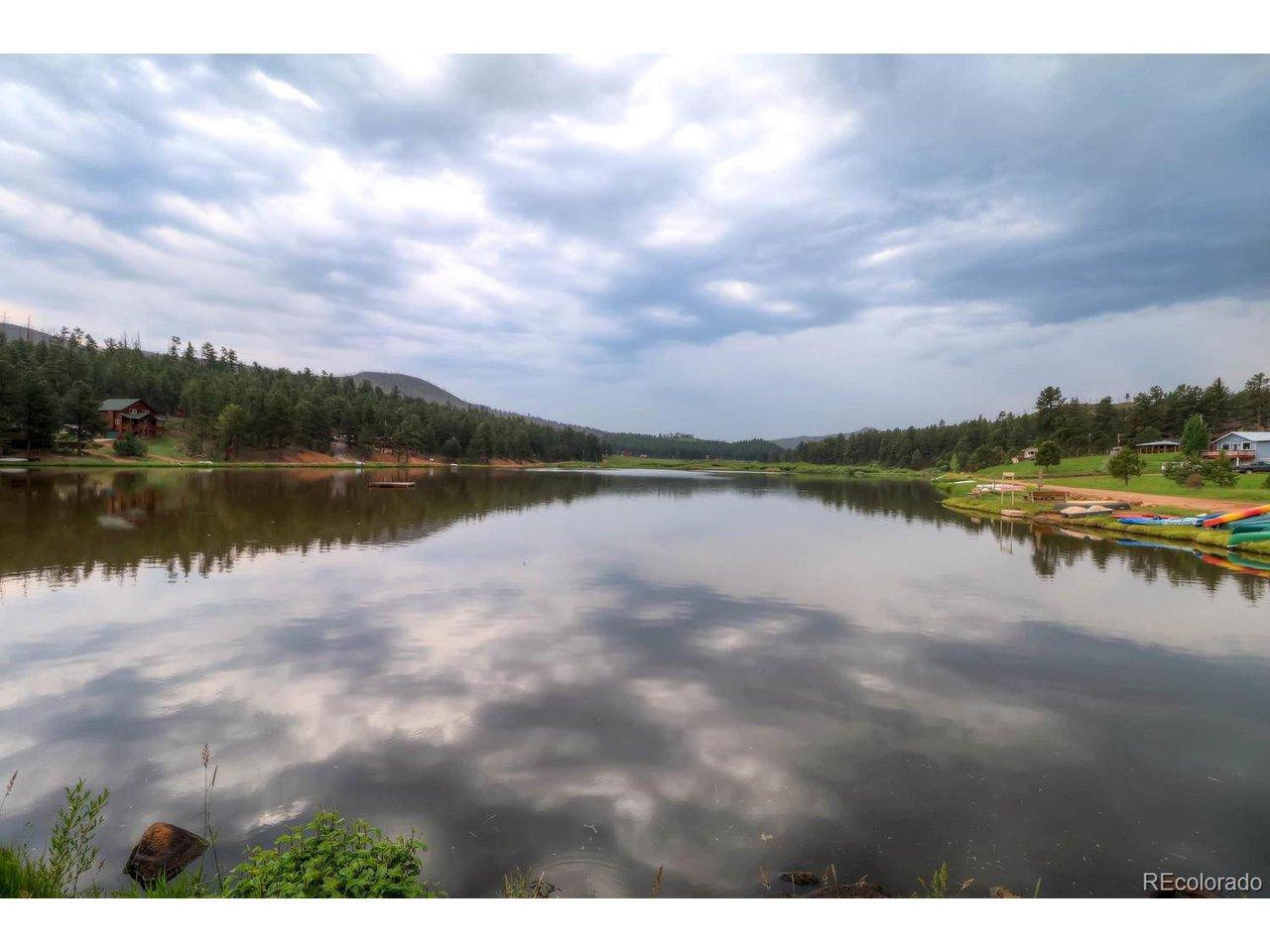 Image 4: View of Pine Lakes from the dam looking South Image 4: View of Pine Lakes from the dam looking South