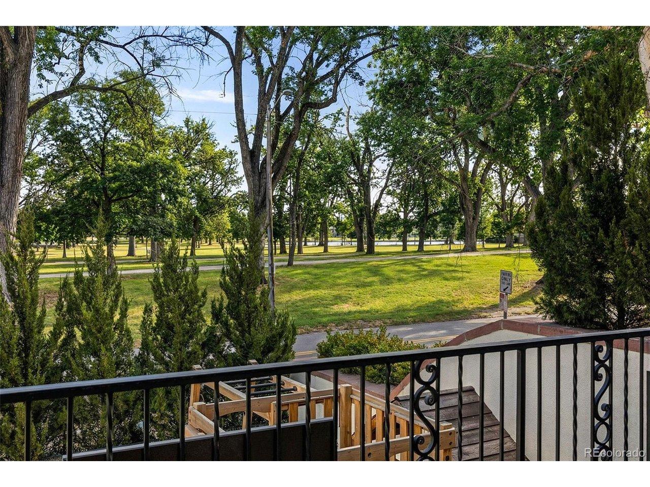 Image 3: View from front porch to the park