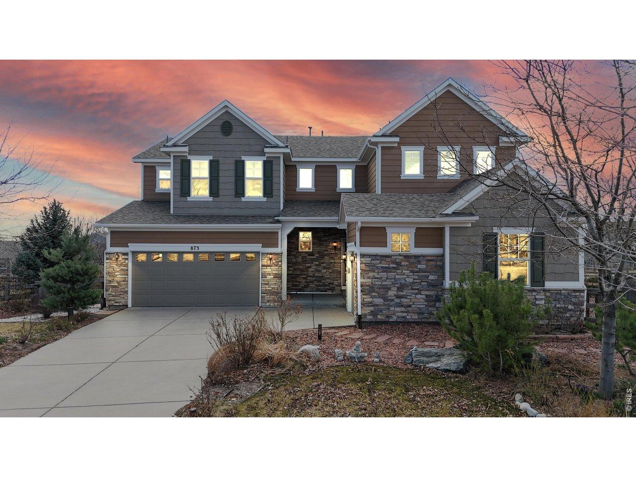 Image 1: Front of home at night Image 1: Front of home at night