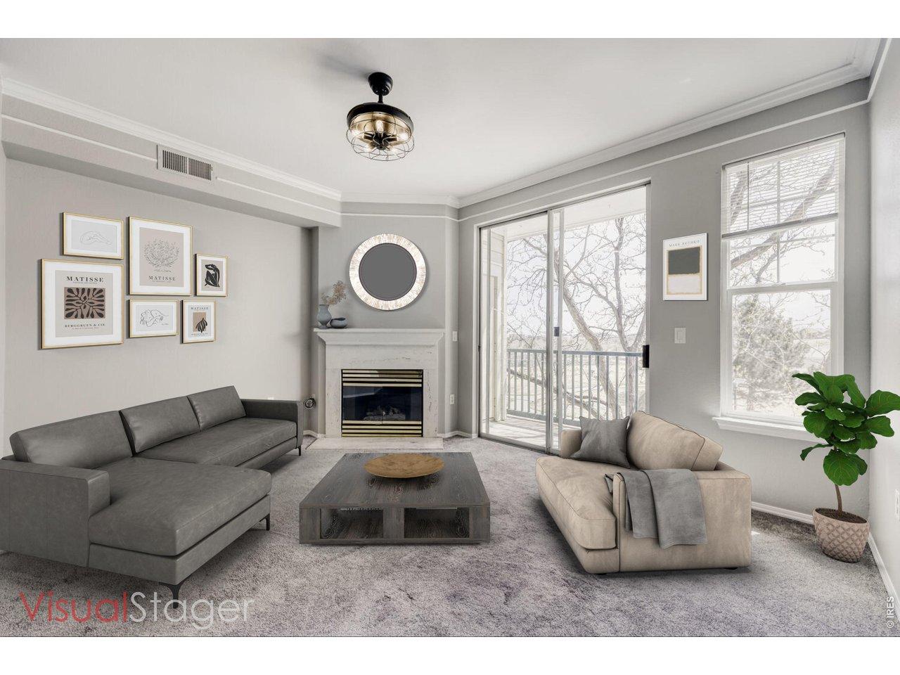 Image 4: Living Room staged