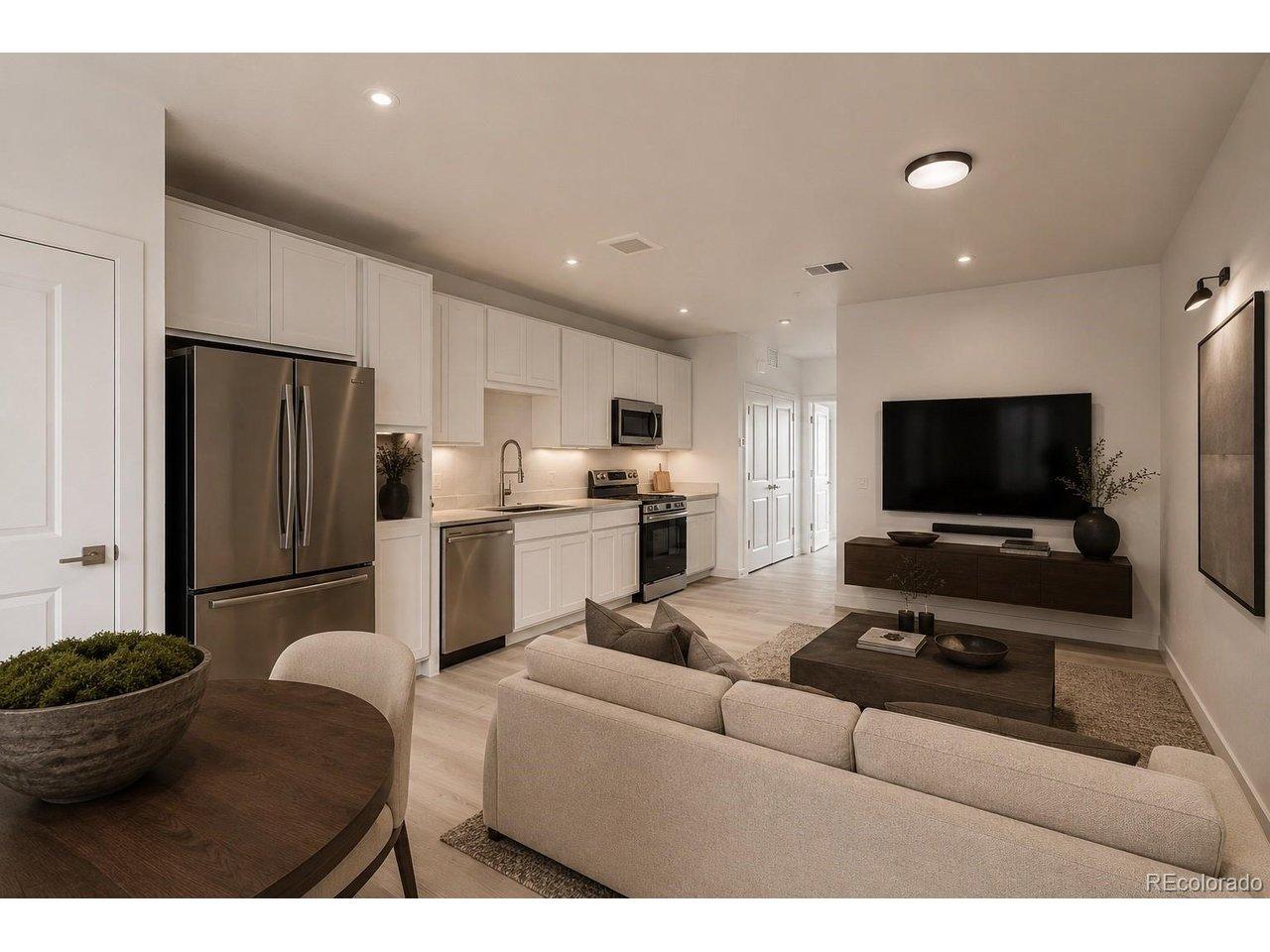 Image 2: Light & bright open layout living space *Photos are of a similar unit and features may not be exact. Image 2: Light & bright open layout living space *Photos are of a similar unit and features may not be exact.