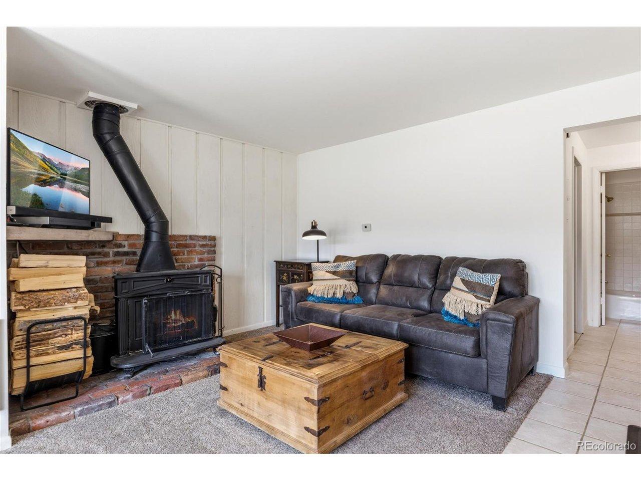 Image 4: Cozy wood-burning stove for a snowy winter night by the fire. Image 4: Cozy wood-burning stove for a snowy winter night by the fire.