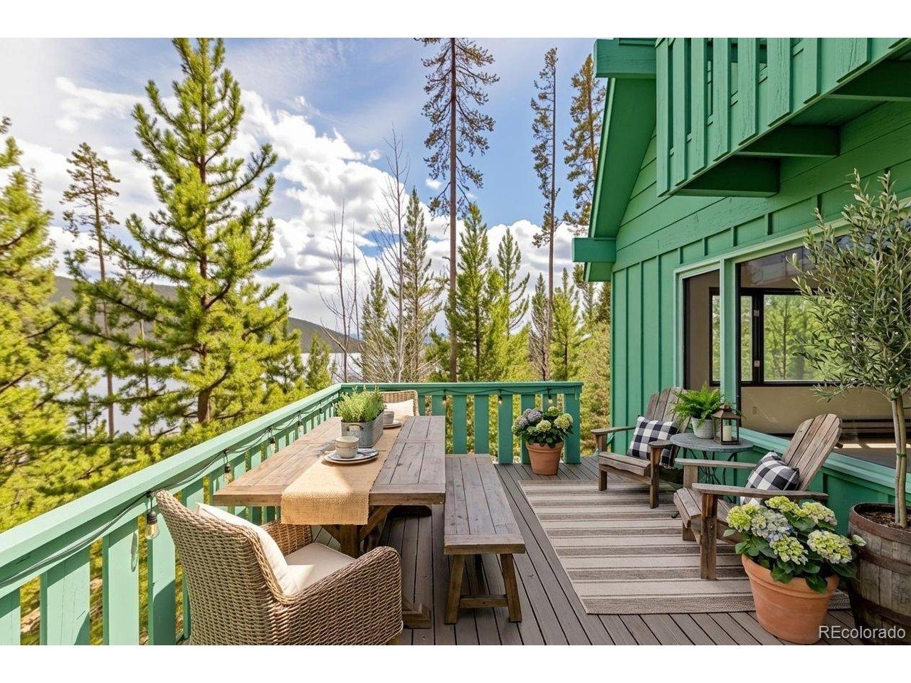 Image 4: Lakeview Deck with Conceptual Staging