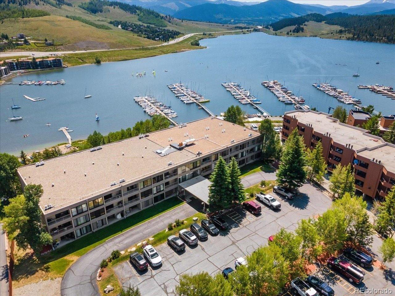 Image 1: Ariel View on the shores of Lake Dillon