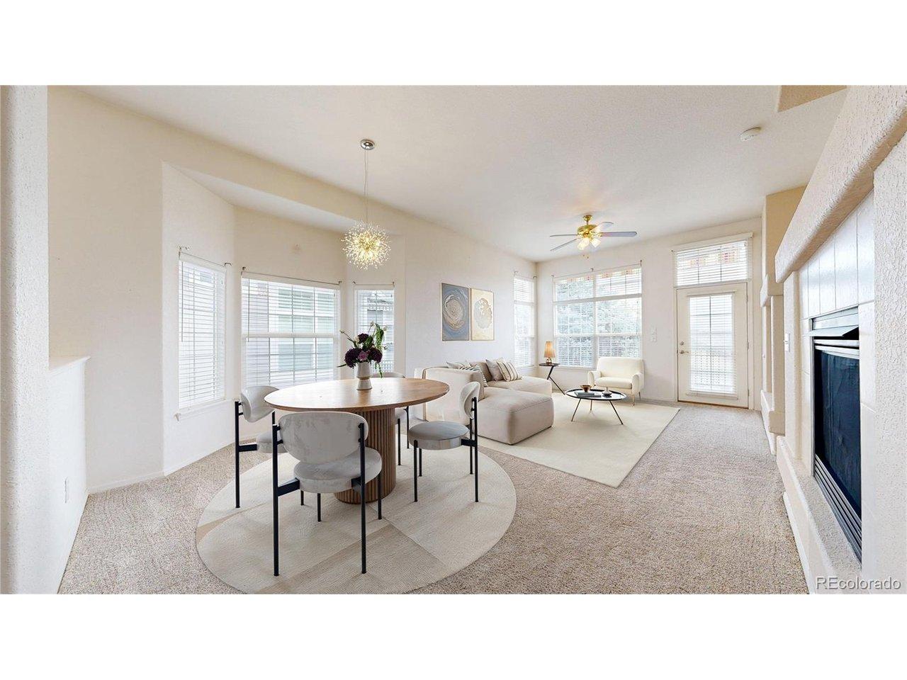 Image 2: Open Dining and Living Space with Huge Windows