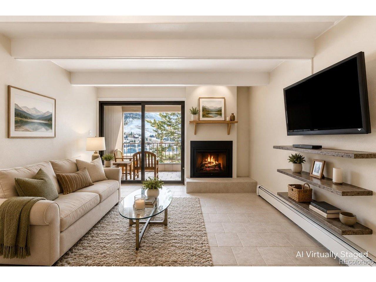 Image 1: Virtually staged living room Image 1: Virtually staged living room