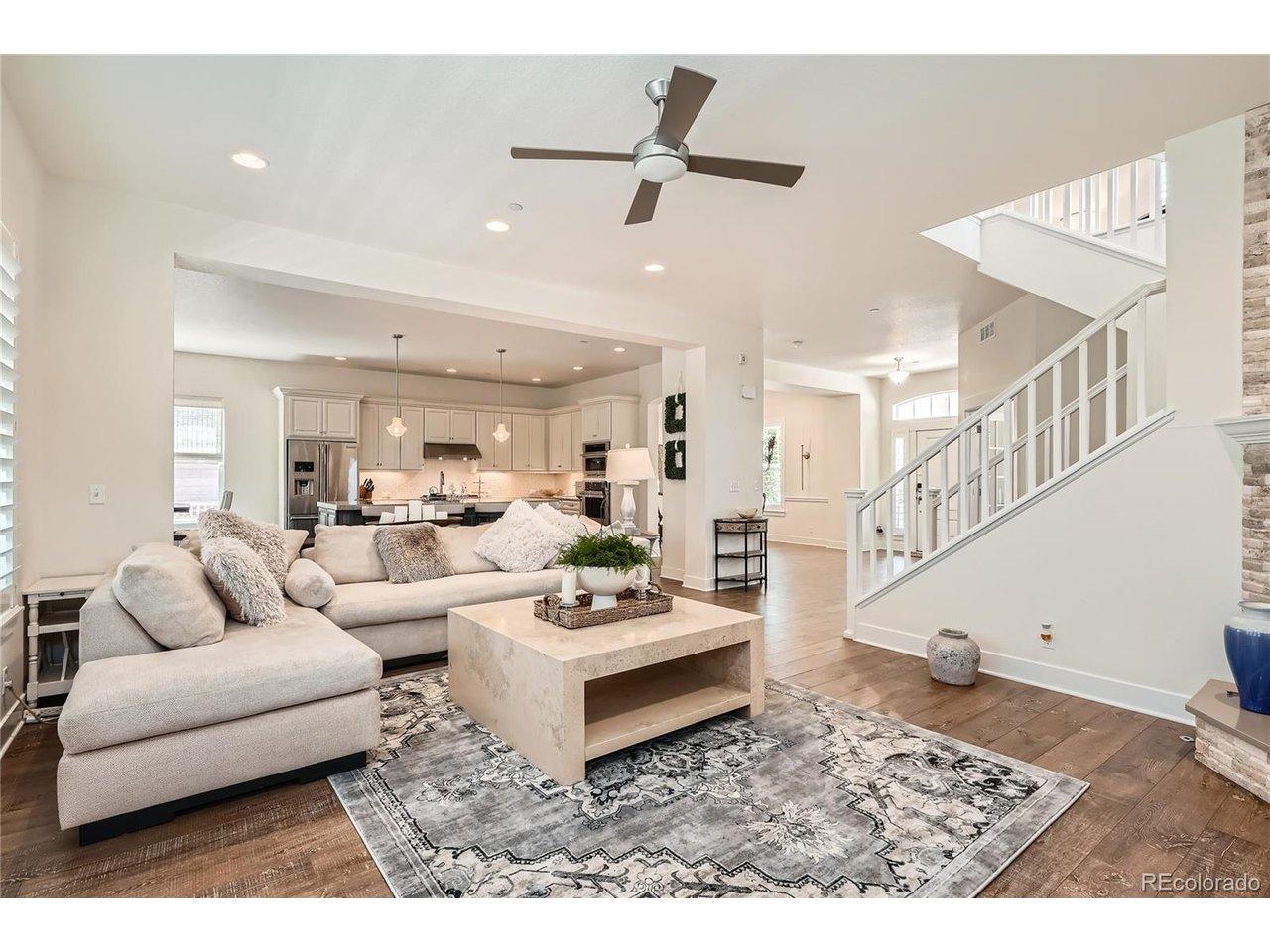Image 3: Very open floor plan between the great room, the kitchen, and the eating space. Image 3: Very open floor plan between the great room, the kitchen, and the eating space.