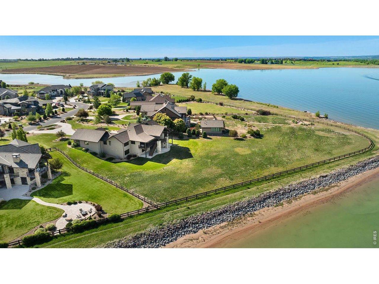 Image 2: 180 degree views of the water, and the full Front Range panorama beyond. This is a position that cannot be replicated Image 2: 180 degree views of the water, and the full Front Range panorama beyond. This is a position that cannot be replicated