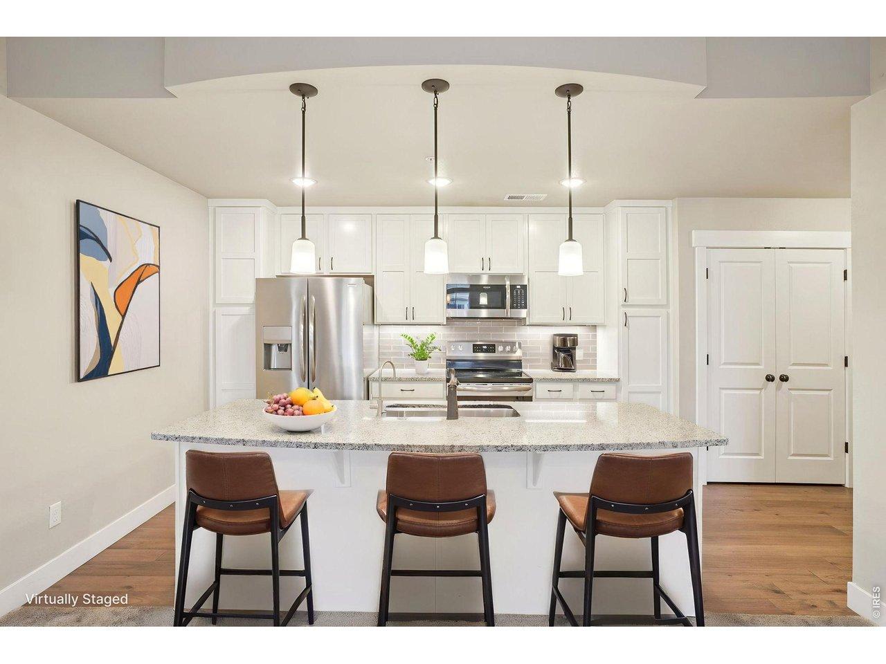 Image 1: Kitchen Virtually Staged