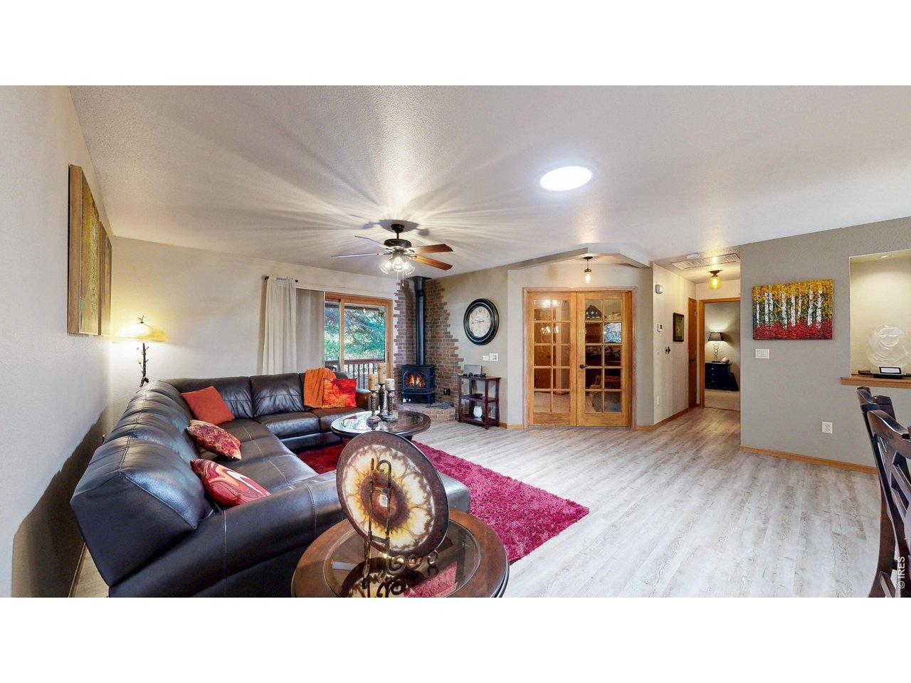 Image 2: Gorgeous wood french doors for 2nd bedroom/office space Image 2: Gorgeous wood french doors for 2nd bedroom/office space