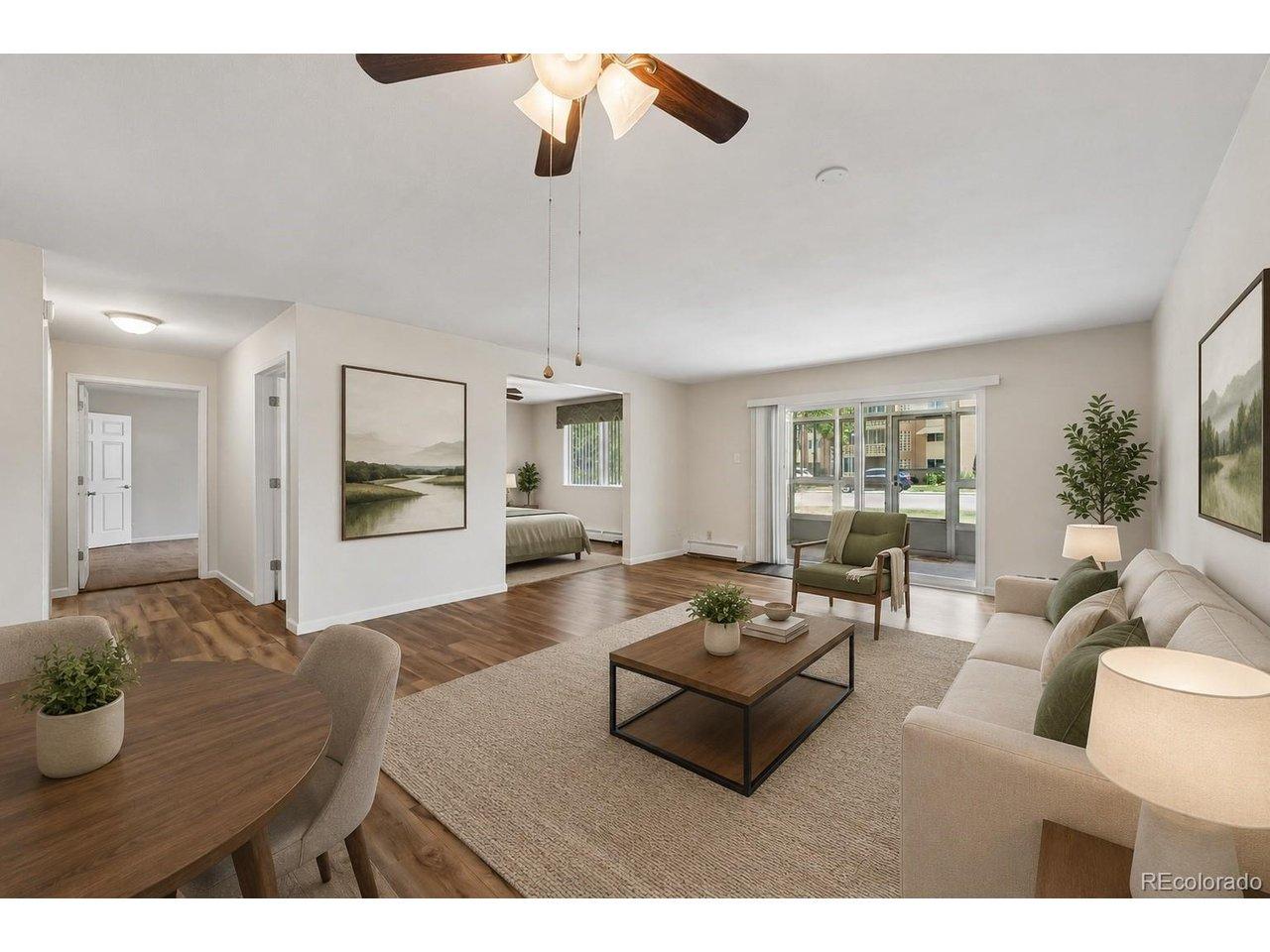 Image 2: Living Room -Digitally virtually staged to exhibit floor plan Image 2: Living Room -Digitally virtually staged to exhibit floor plan