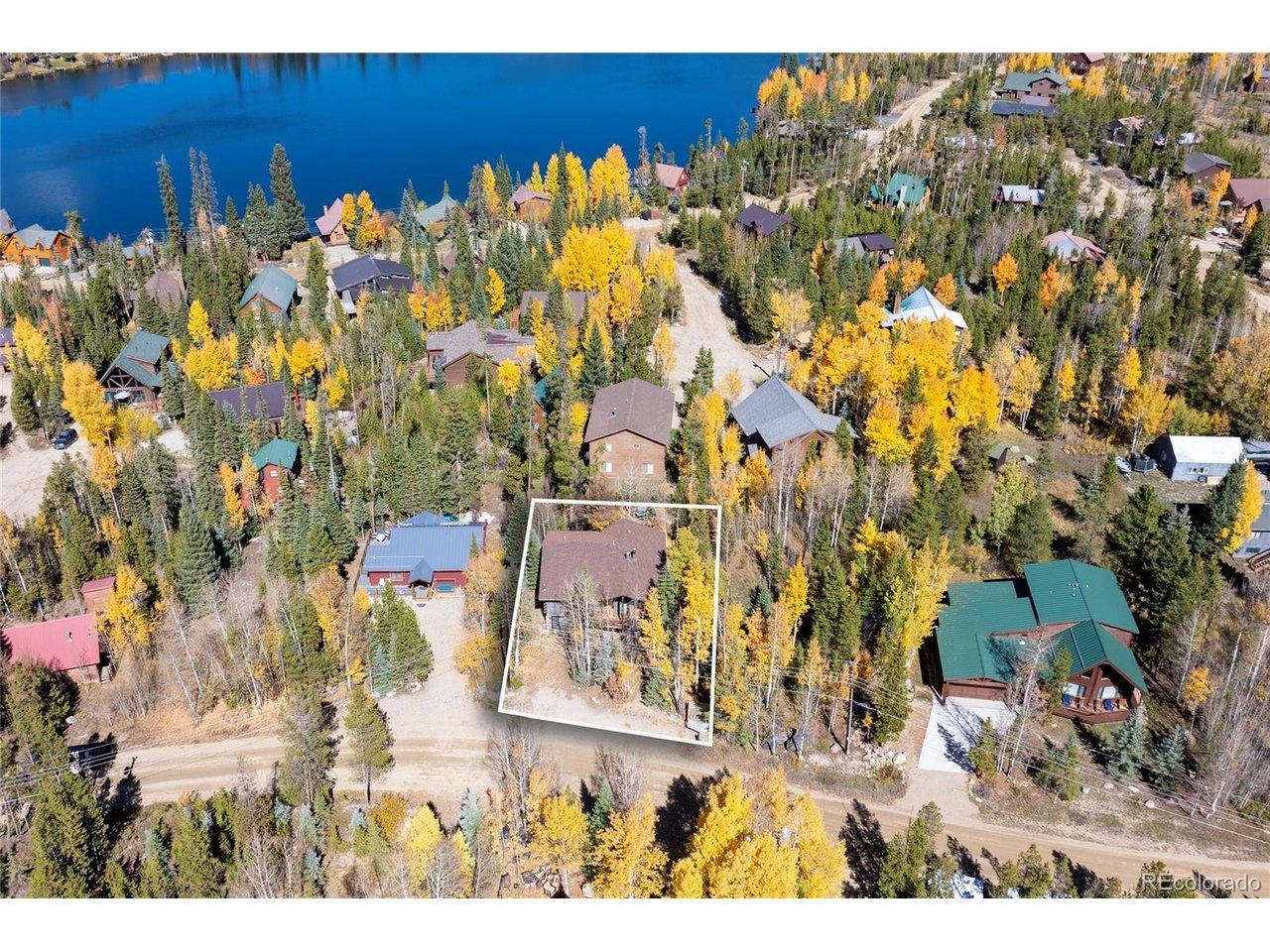 Image 1: Aerial of Columbine Lake Image 1: Aerial of Columbine Lake