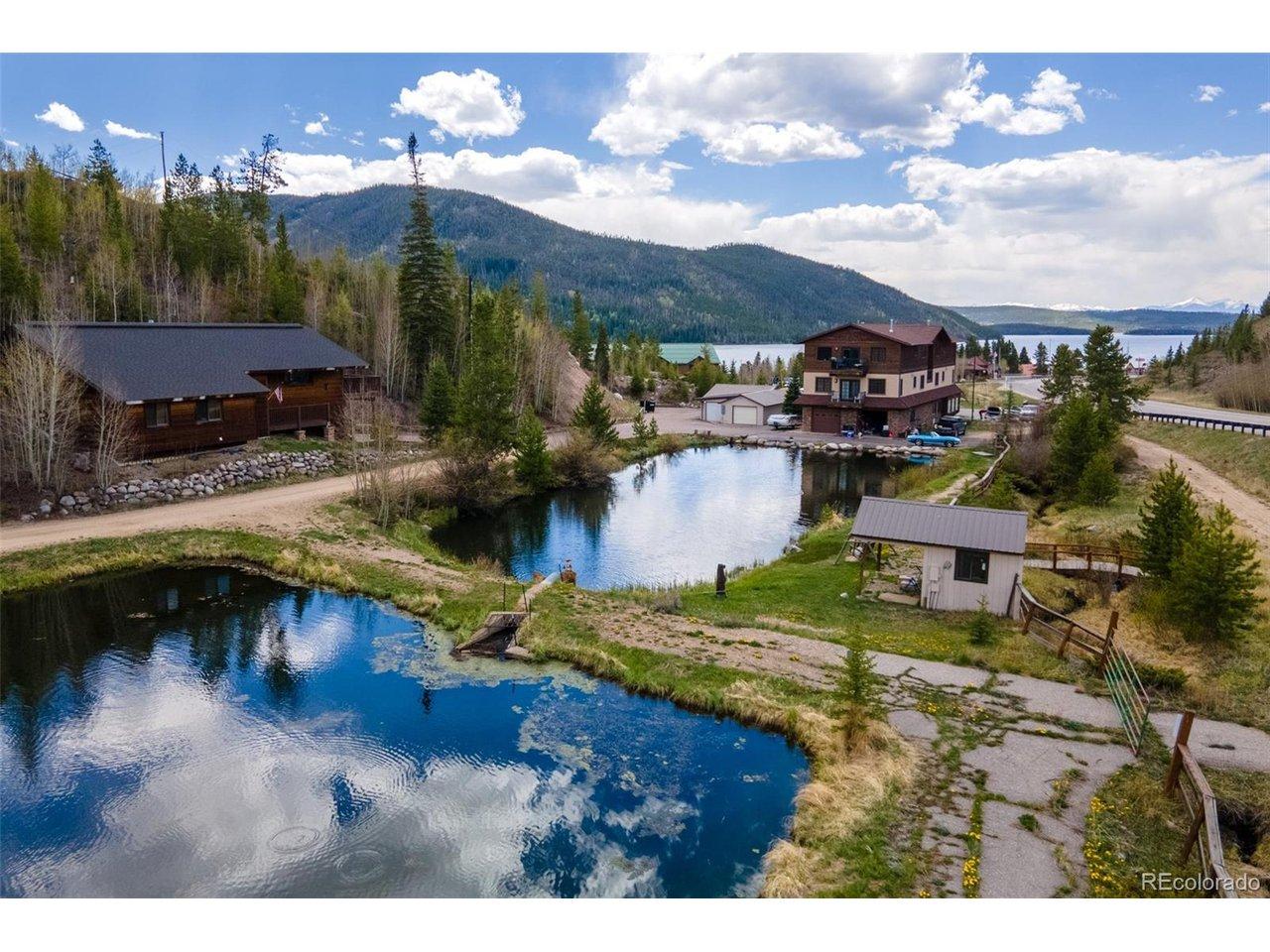 Image 2: Cabin is to the left of the condo building Image 2: Cabin is to the left of the condo building