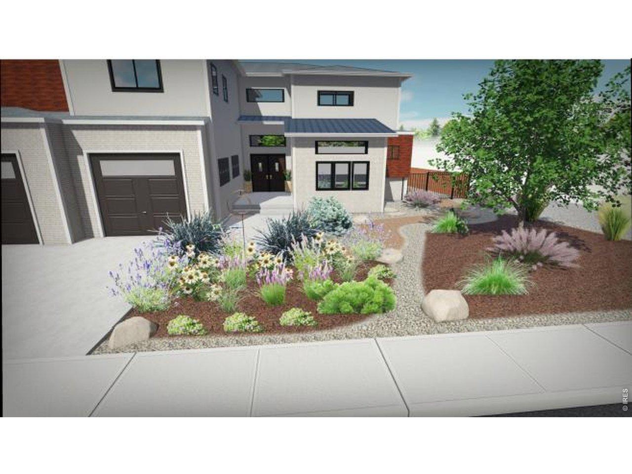 Image 3: Front yard landscaping being installed pending HOA approval Image 3: Front yard landscaping being installed pending HOA approval