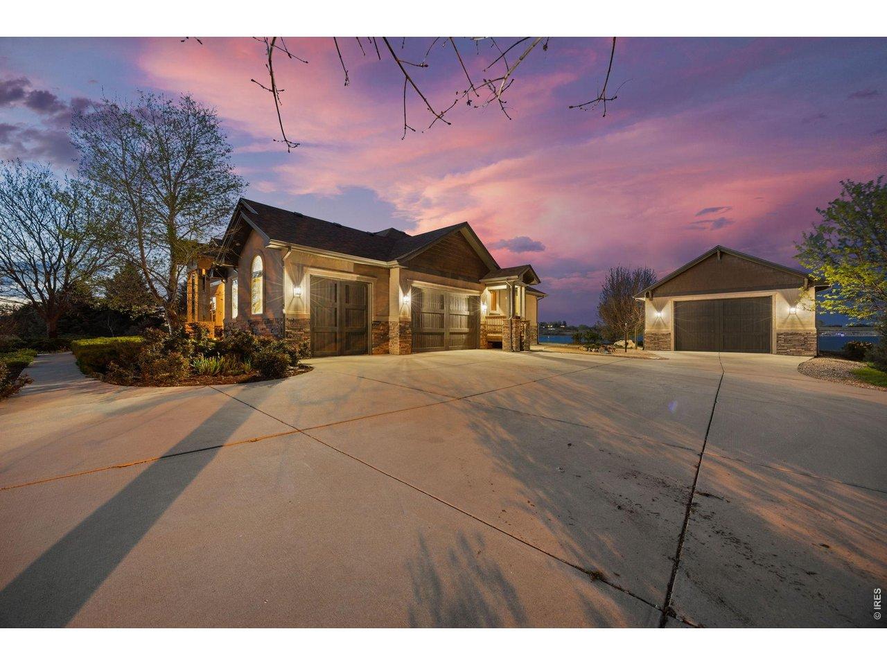 Image 2: Oversized 3 car attached and additional 4 car detached garage