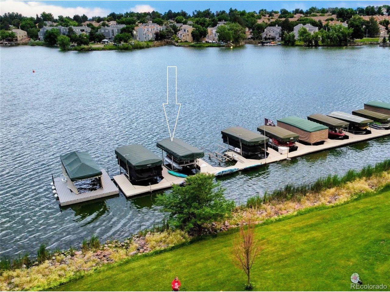 Image 1: Shared Boat dock with private boat lift / slip