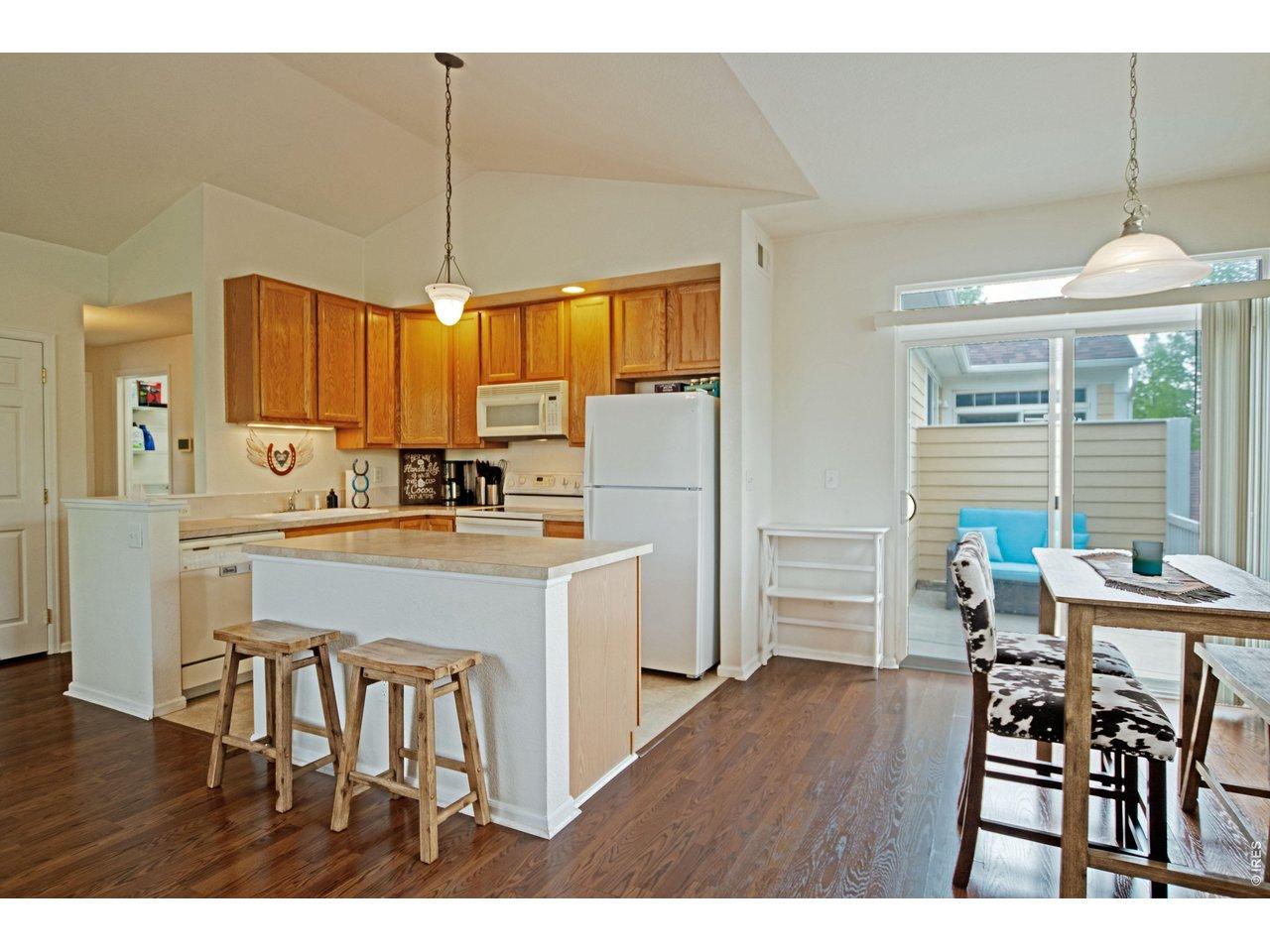 Image 3: Dining and Kitchen from stairs Image 3: Dining and Kitchen from stairs