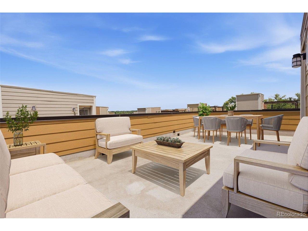 Image 3: Stunning rooftop deck with wrap around mountain views Image 3: Stunning rooftop deck with wrap around mountain views