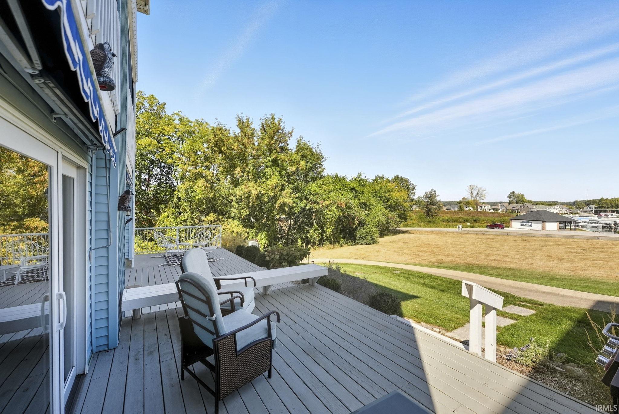 Image 2: Nice big walkout patio!