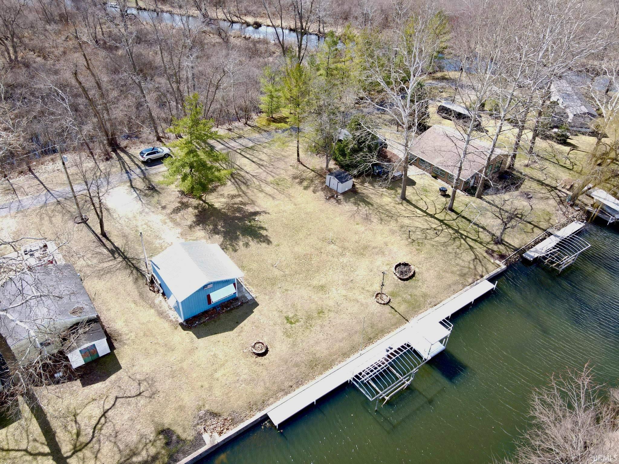 Image 2: Aerial view of a nearby body of water, Aerial View