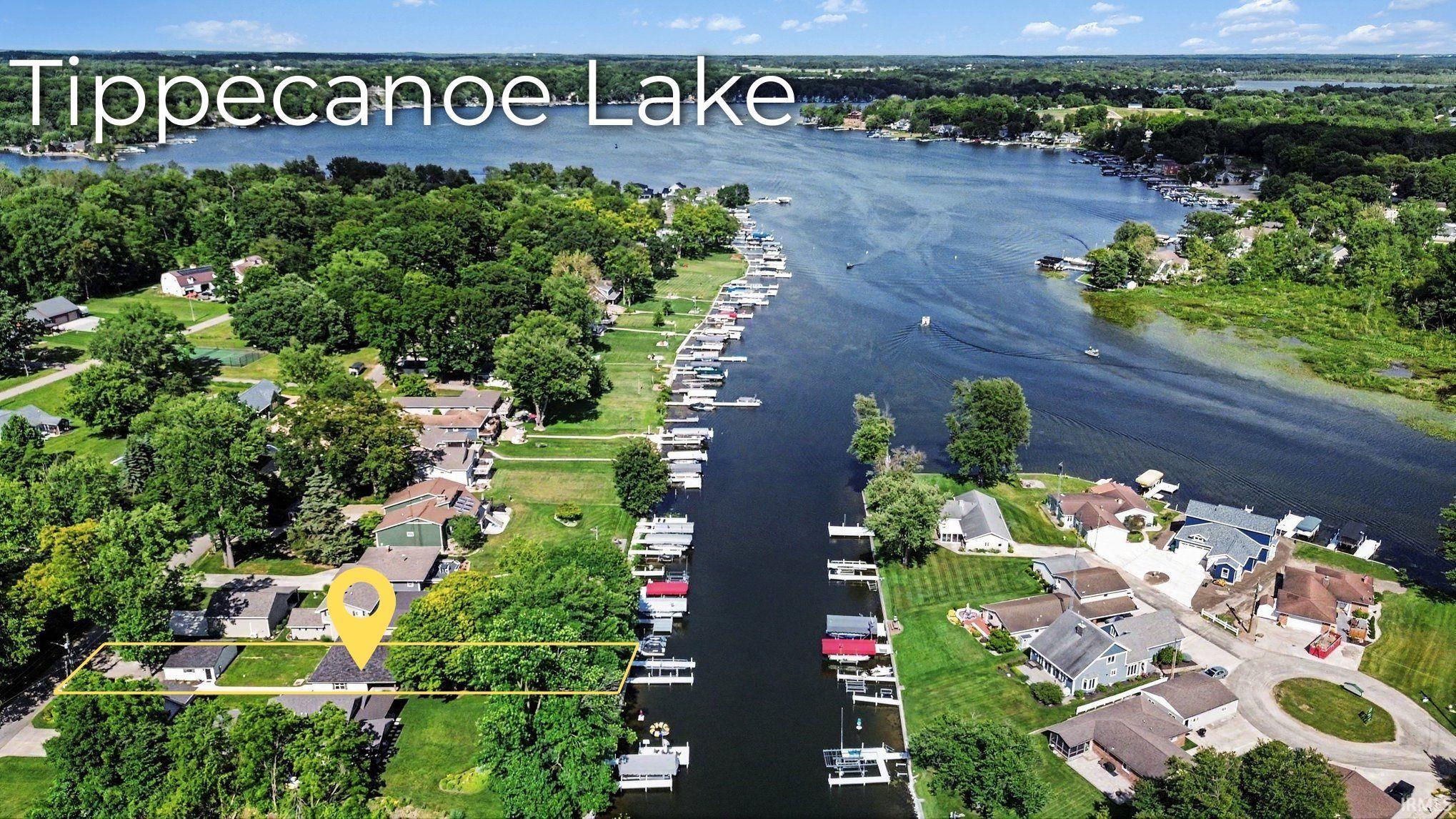 Image 2: Lake Tippy is Indiana's deepest natural lake in the state Excellent for water sports and renowned for it's fishing. Avid fisherman will find Largemouth Bass, Northern Pike, Yellow Perch, and Rock Bass to name a few., Tippecanoe Water Front Image 2: Lake Tippy is Indiana's deepest natural lake in the state Excellent for water sports and renowned for it's fishing. Avid fisherman will find Largemouth Bass, Northern Pike, Yellow Perch, and Rock Bass to name a few., Tippecanoe Water Front