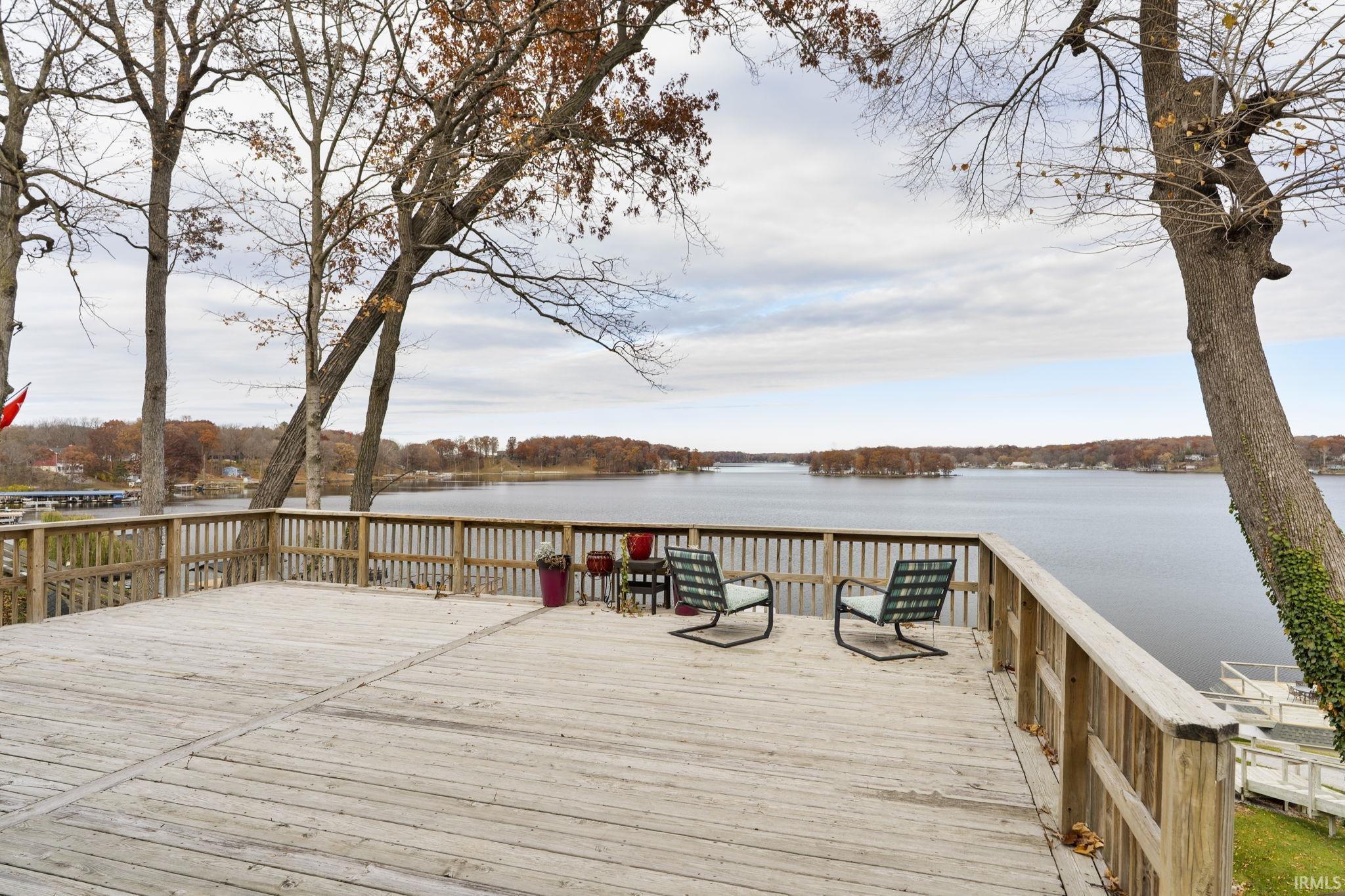 Image 2: Wooden deck featuring a water view, Deck