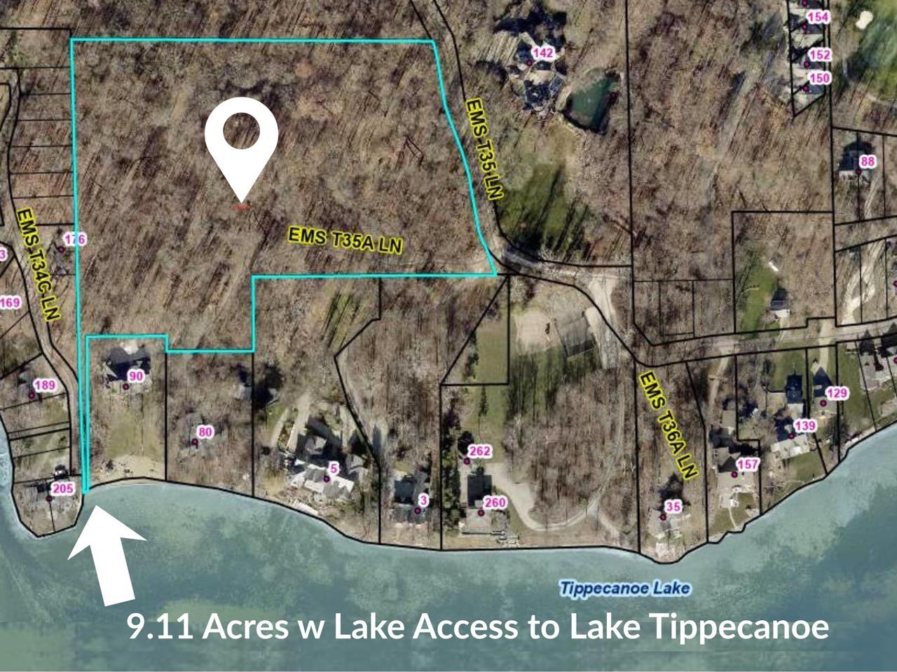 Image 0: Aerial of Land and Lake Access