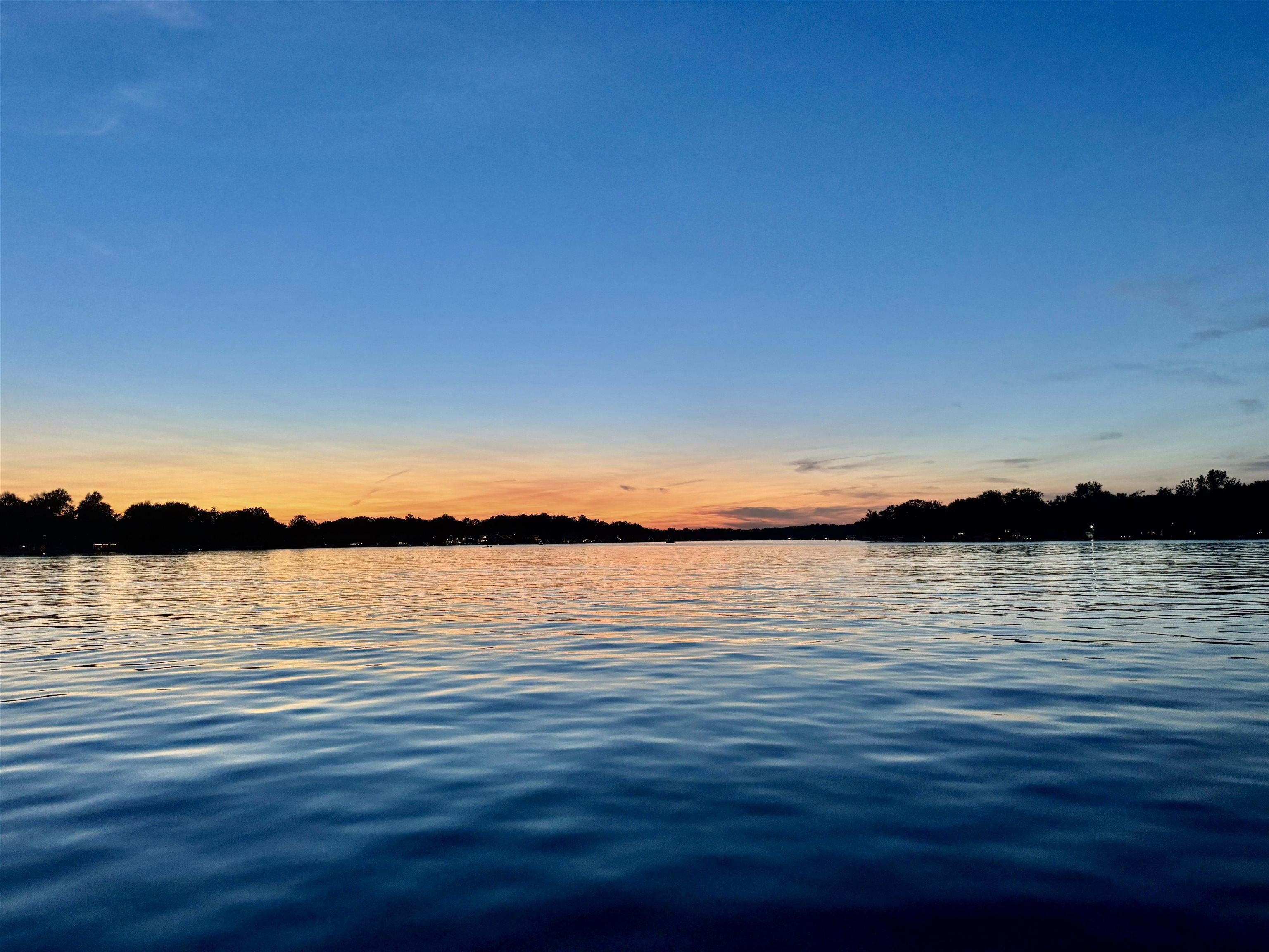 Image 1: Sunset Across Lake Tippecanoe
