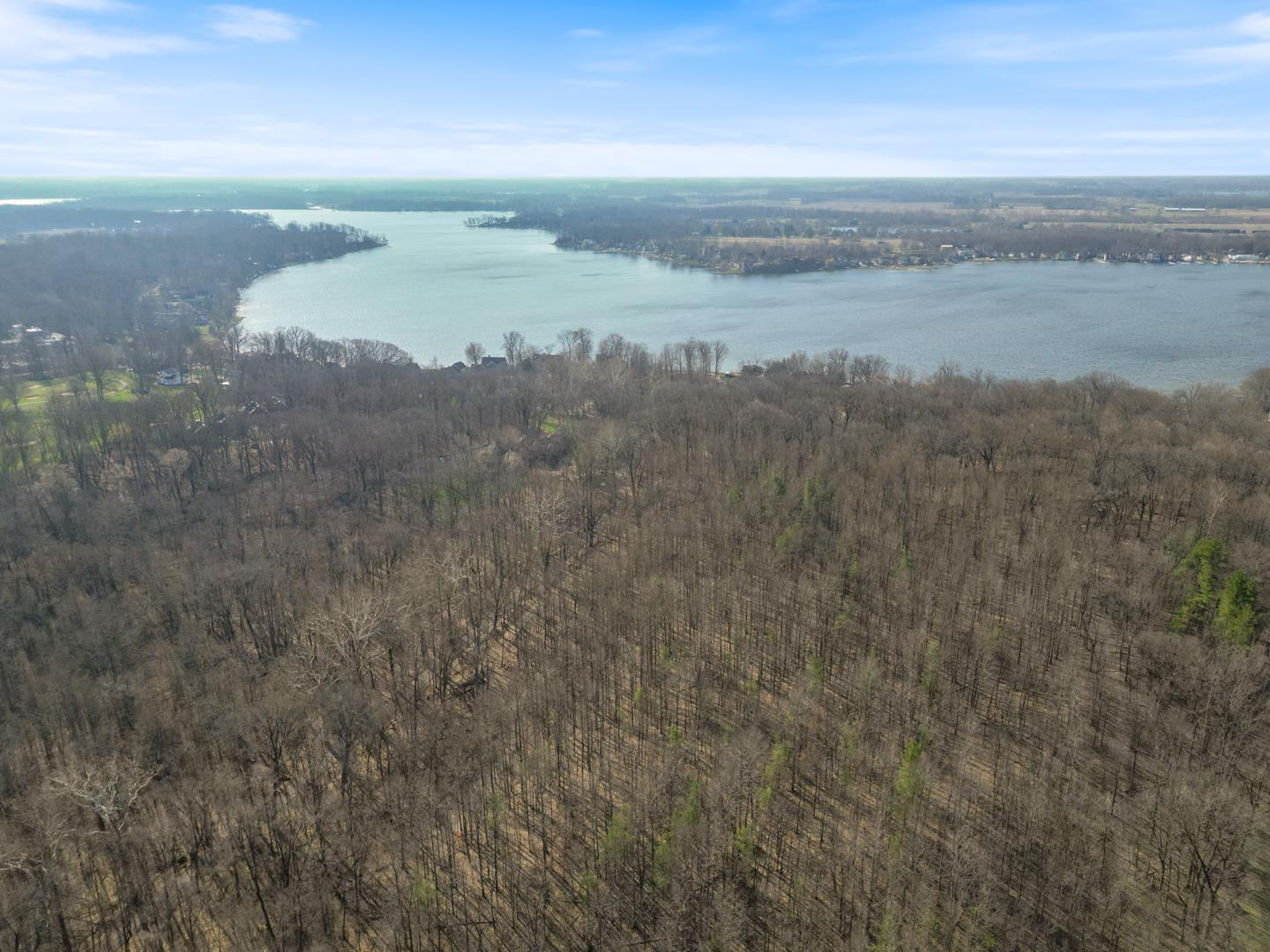 Image 2: Aerial of land and Lake Tippecanoe