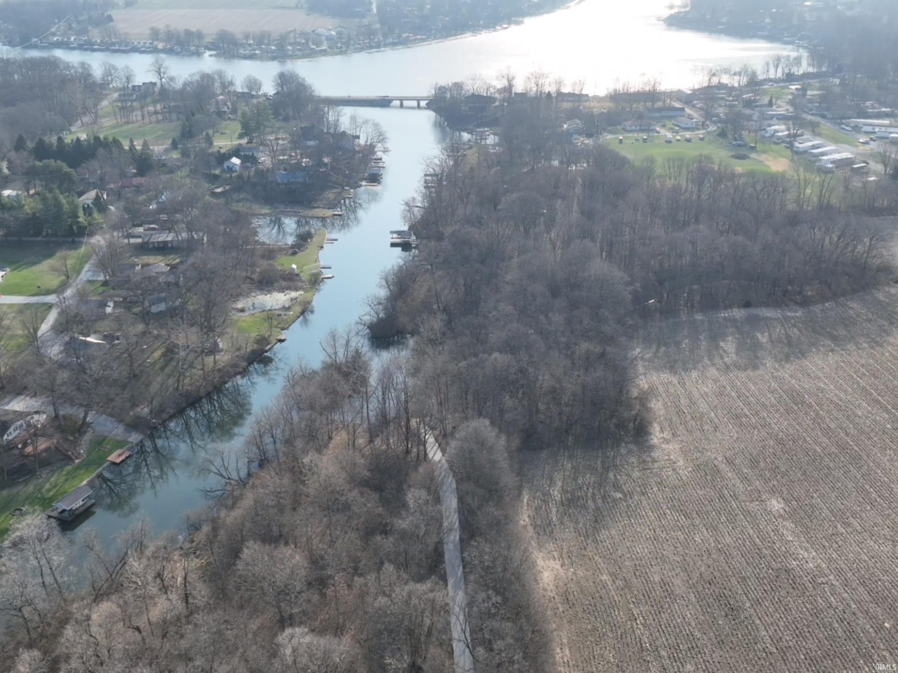 Image 0: Drone / aerial view of a large body of water, Aerial View
