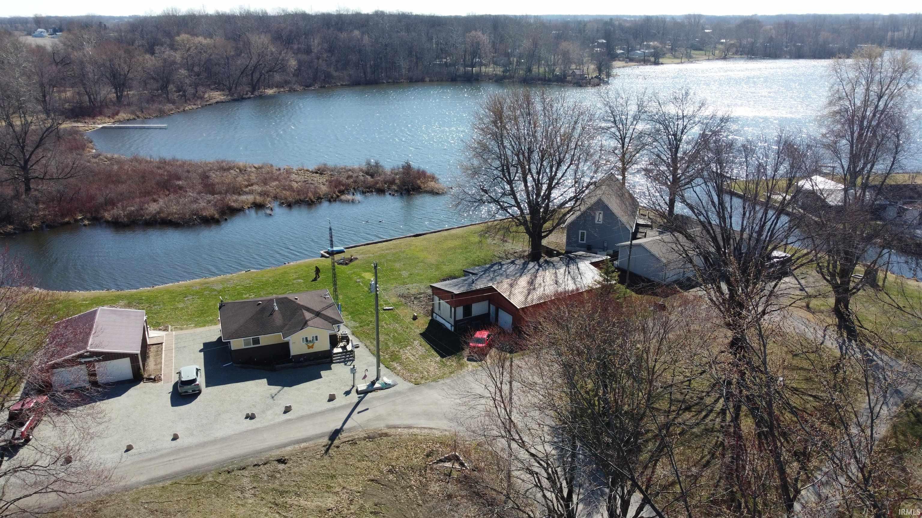 Image 1: Bird's eye view of a nearby body of water, Aerial View
