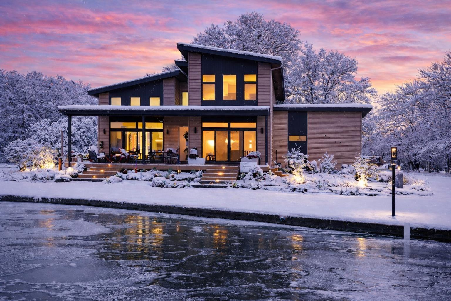 Image 0: Welcome to Winona Lake Front Living