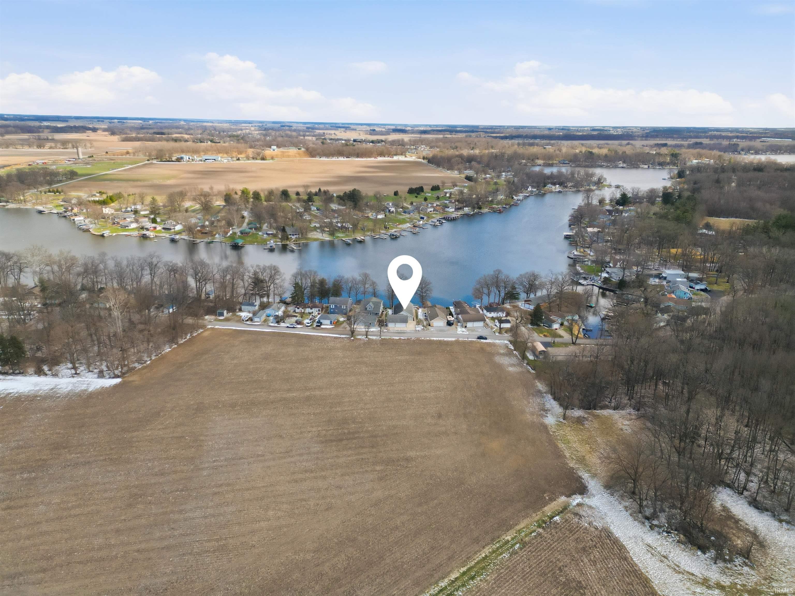 Image 3: Drone / aerial view of a nearby body of water, Aerial View