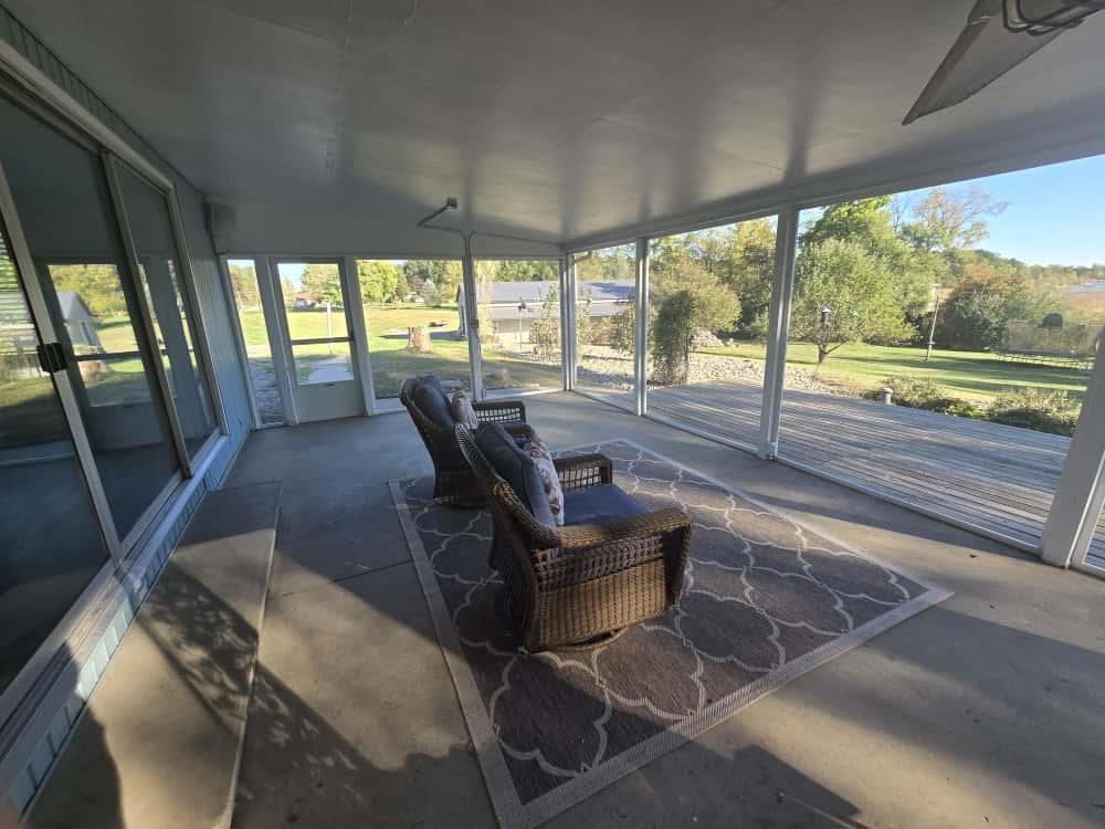 Image 2: 3095 W 100 N Loon Lake, Angola, IN 46703, Fresh Screening on the Porch Image 2: 3095 W 100 N Loon Lake, Angola, IN 46703, Fresh Screening on the Porch