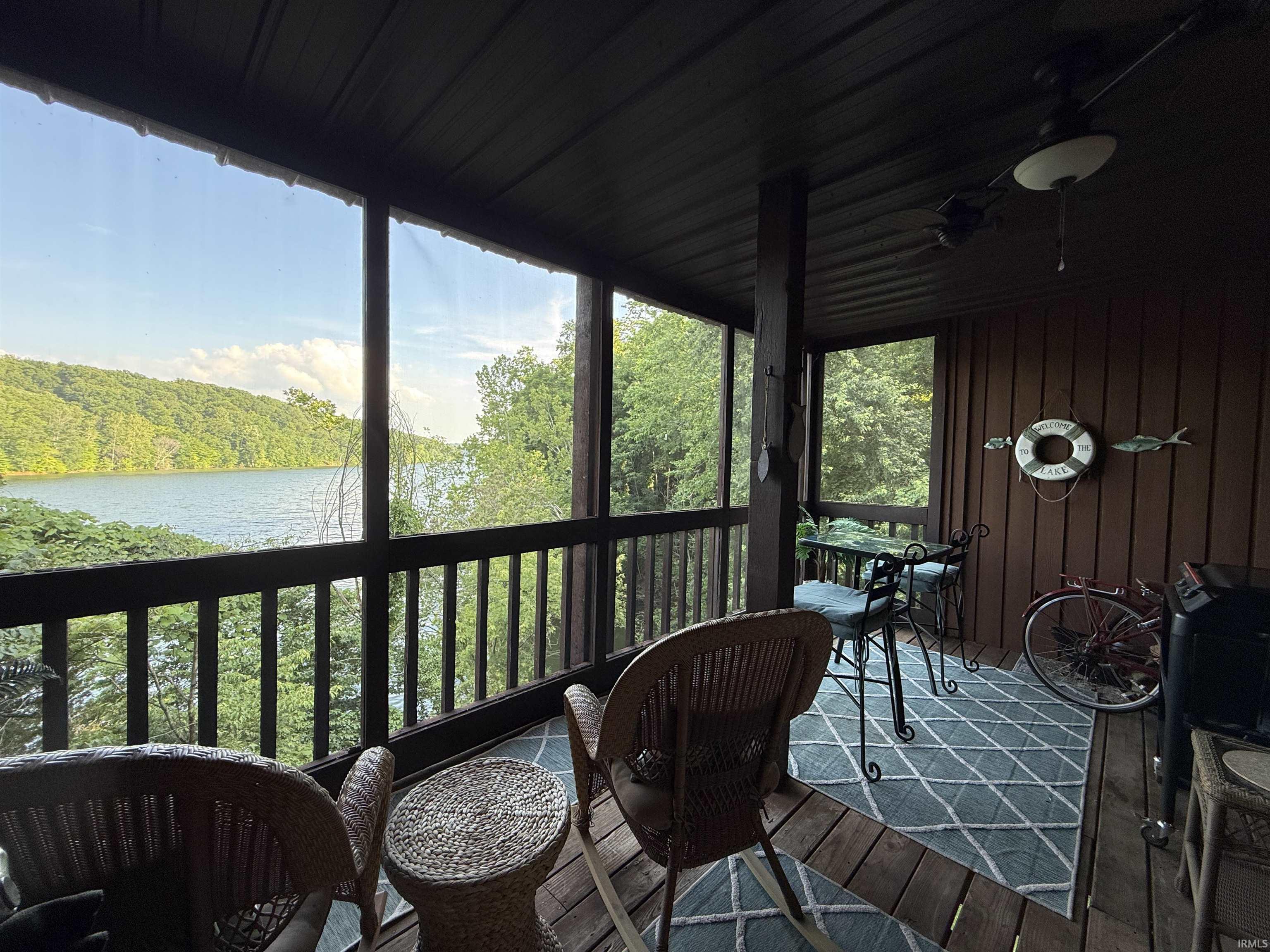 Image 2: View of Lake Monroe all 4 Seasons