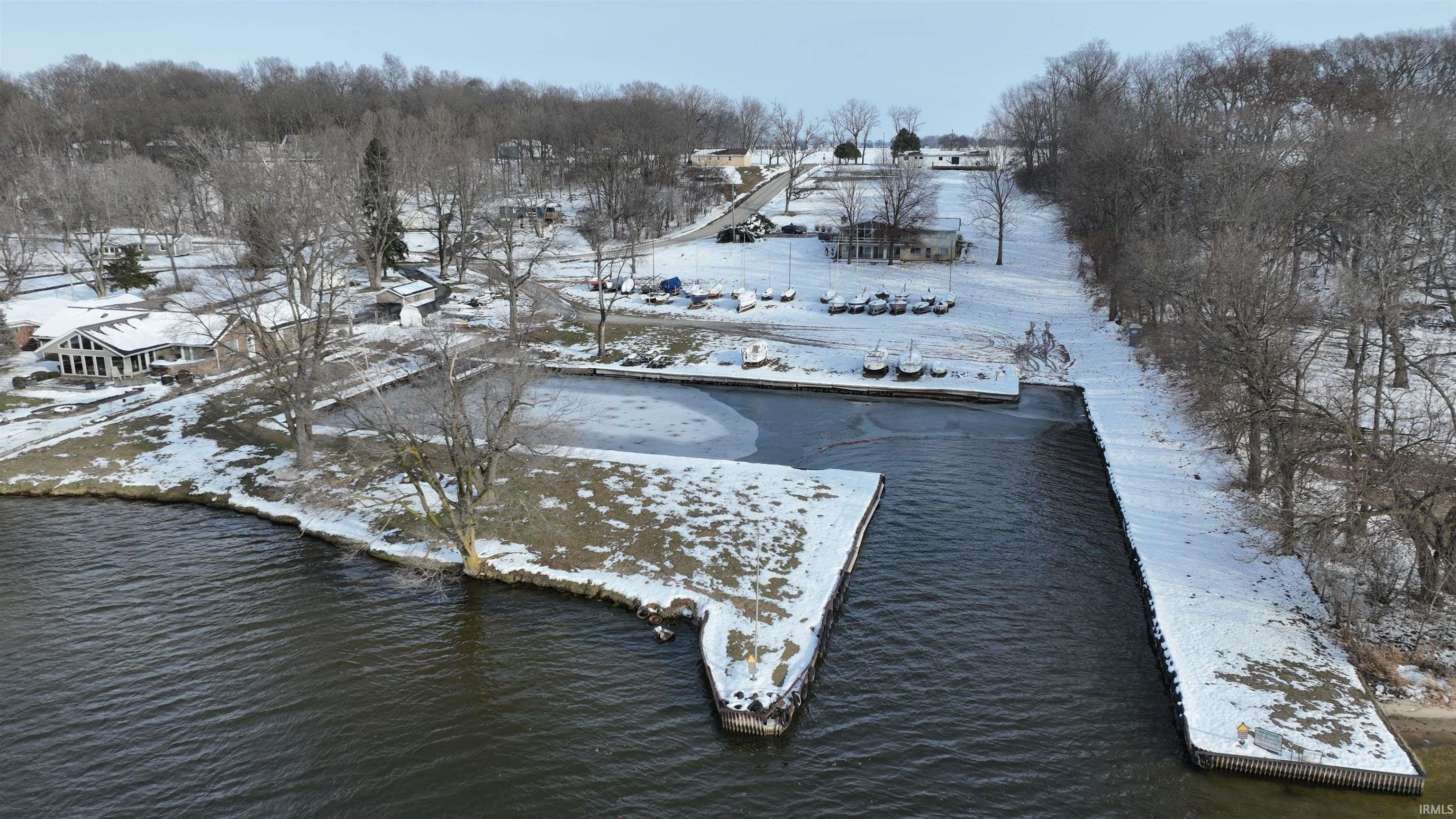 Image 2: View of snowy aerial view, Aerial View