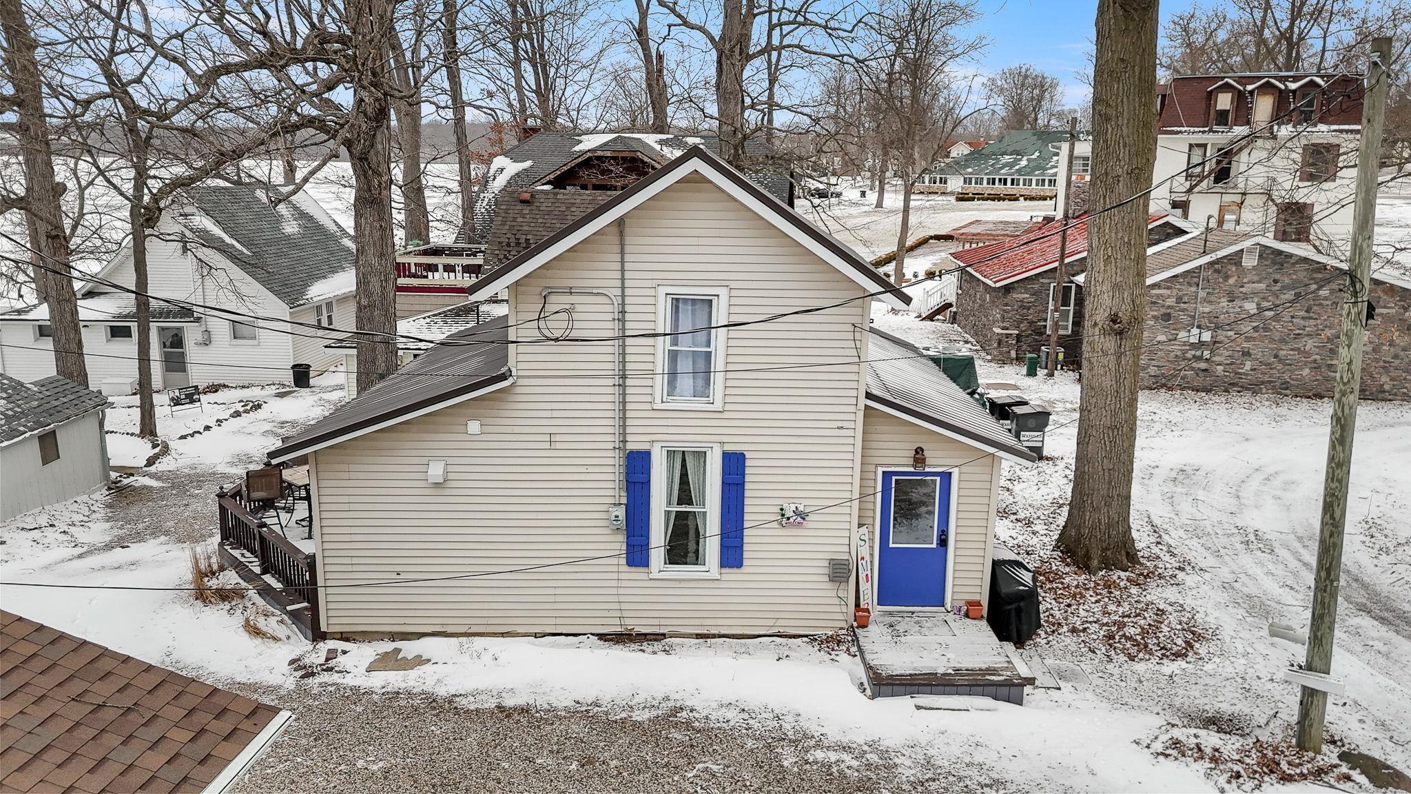 Image 1: View of front facade, Front Of Structure
