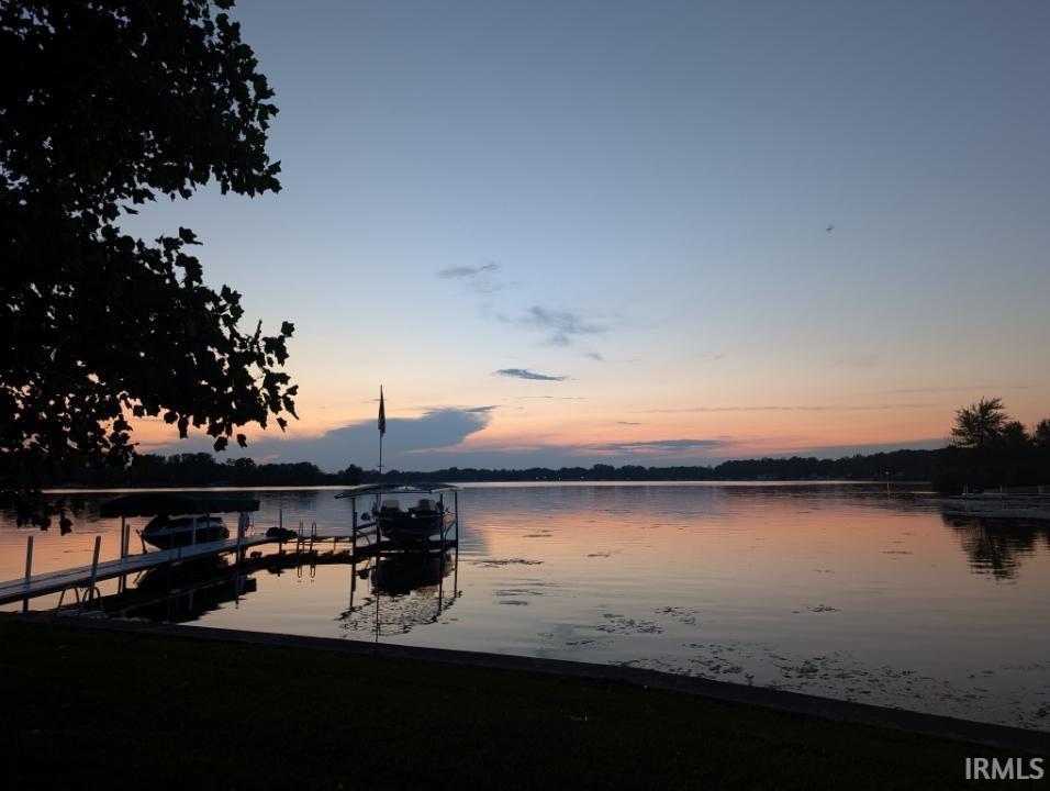 Image 0: Dock featuring a water view, Dock