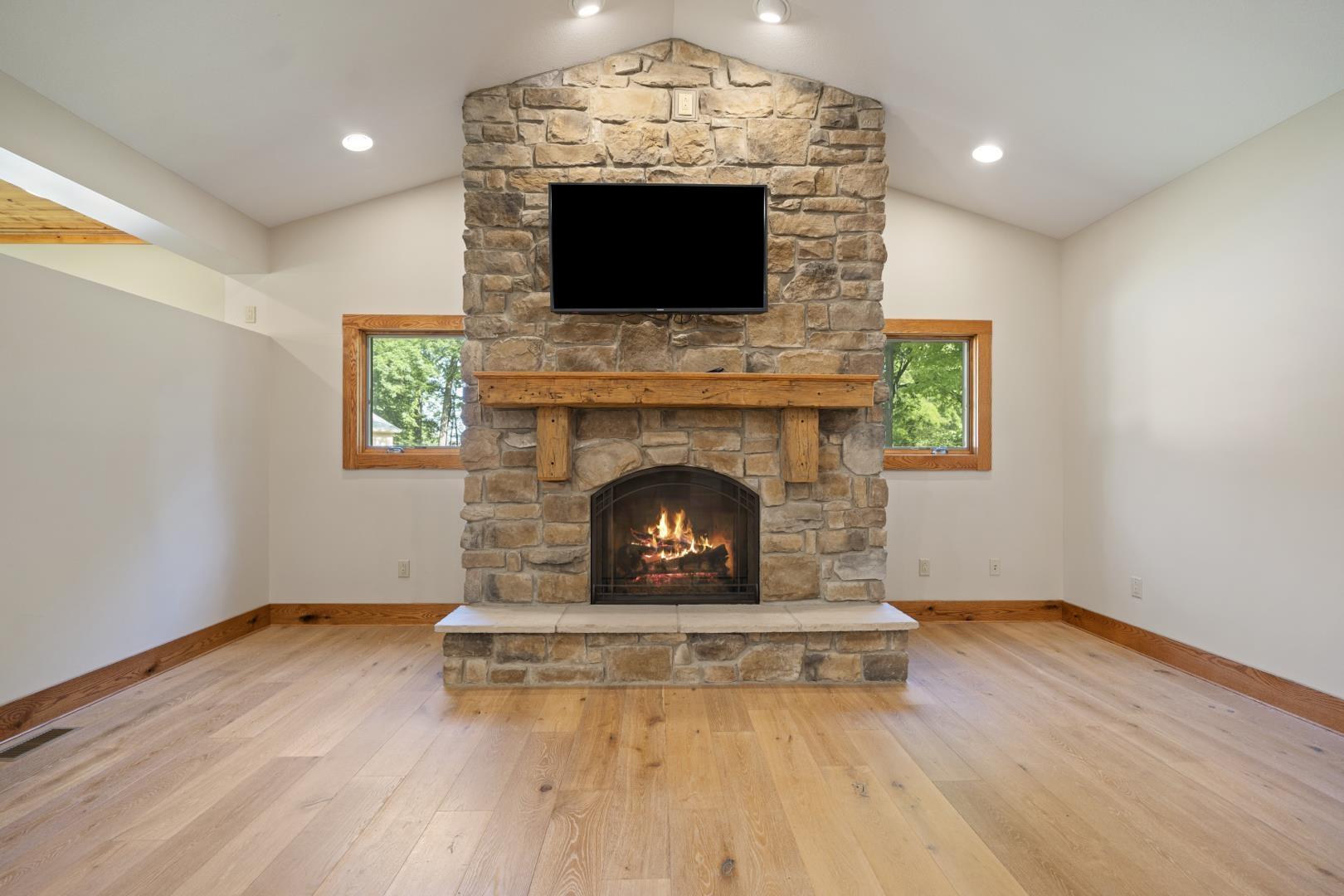 Image 2: Hearth Room off Kitchen