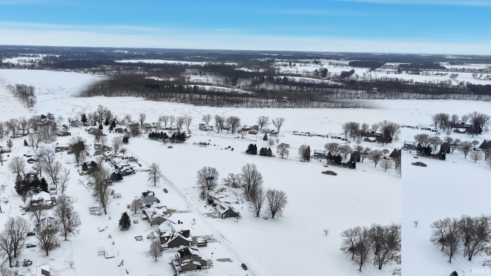 Image 3: View of snowy aerial view, Aerial View