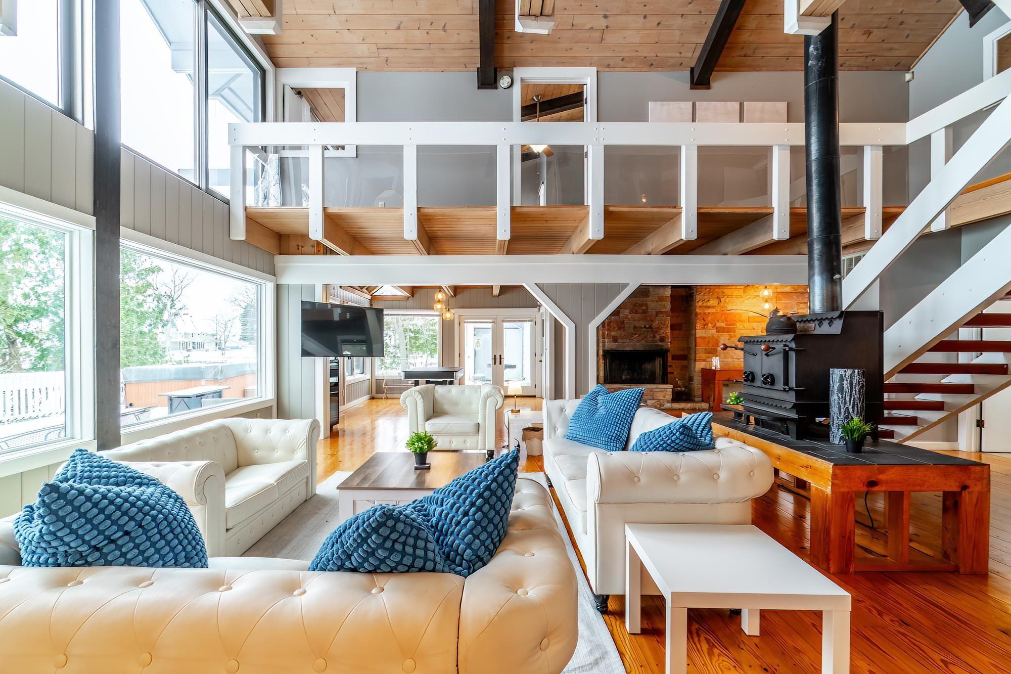 Image 2: 4685 W Nevada Mills Road, Angola, IN 46703, Open Concept Living Space Designed with Entertaining in Mind