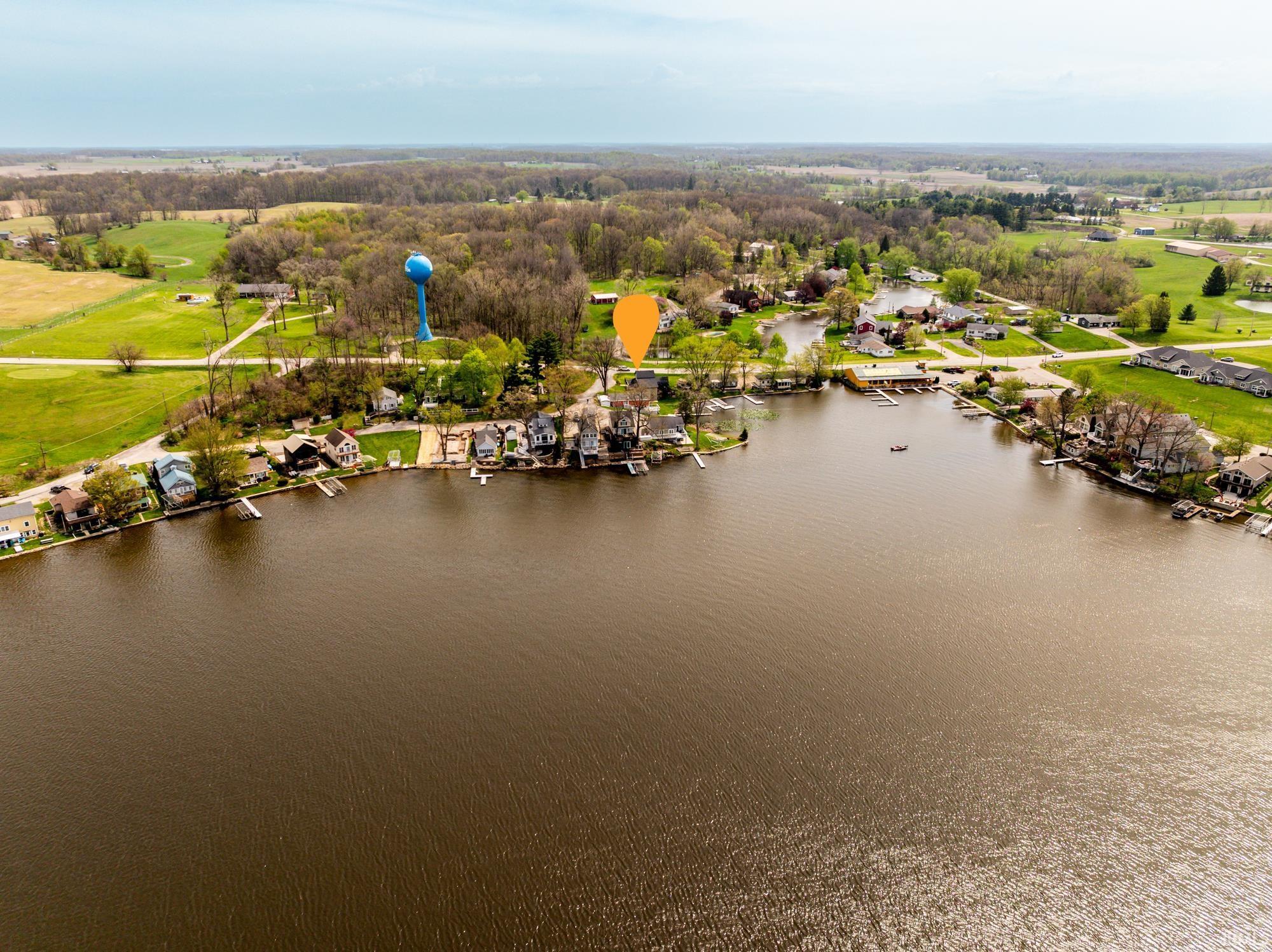 Image 3: Waterfront property with private dock access, Aerial View