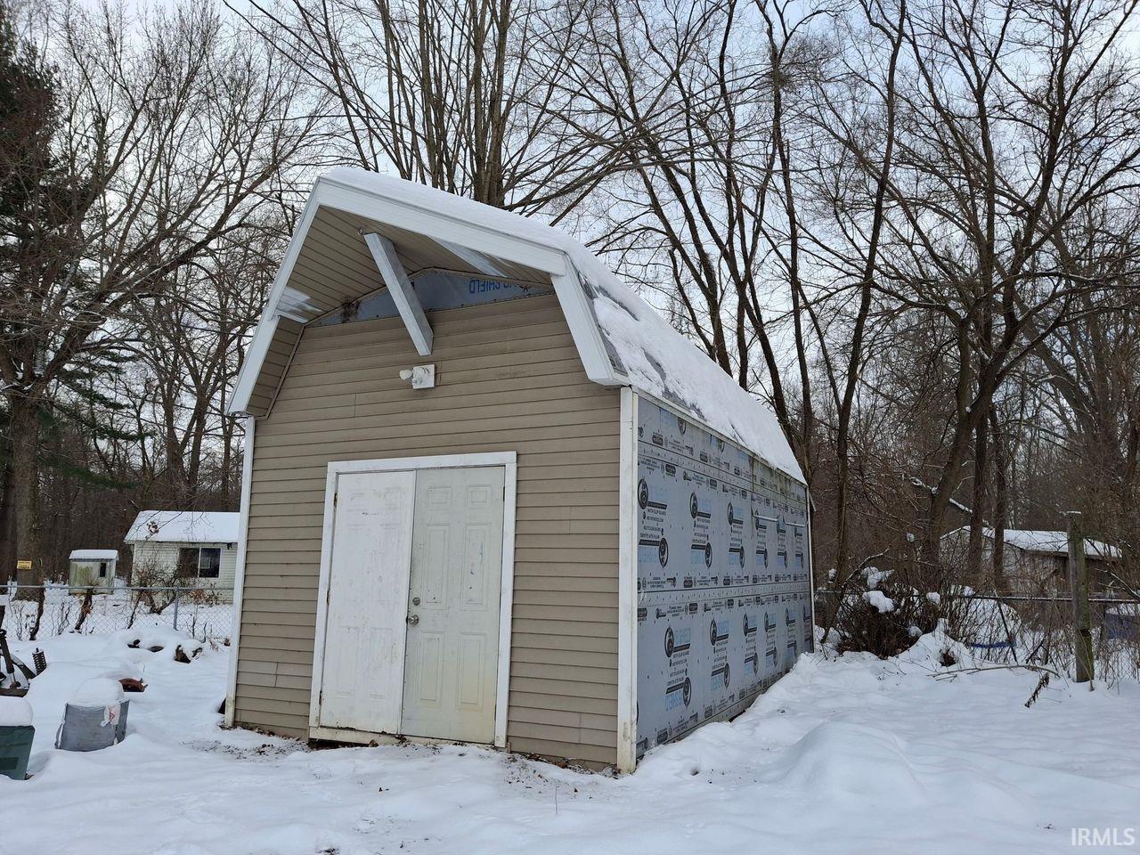 Image 3: View of snow covered structure, Out Buildings