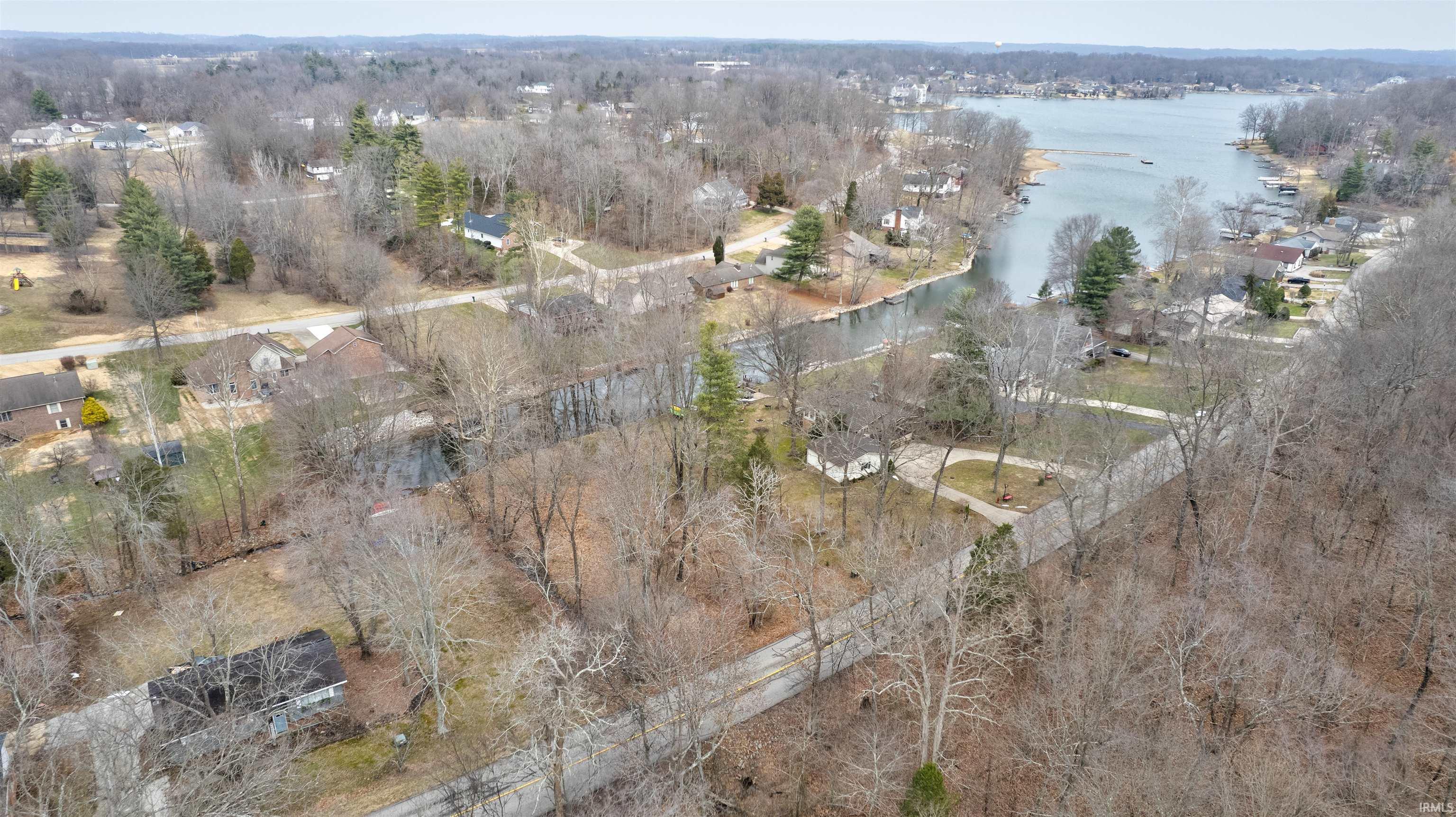 Image 0: Bird's eye view of a nearby body of water, Aerial View Image 0: Bird's eye view of a nearby body of water, Aerial View