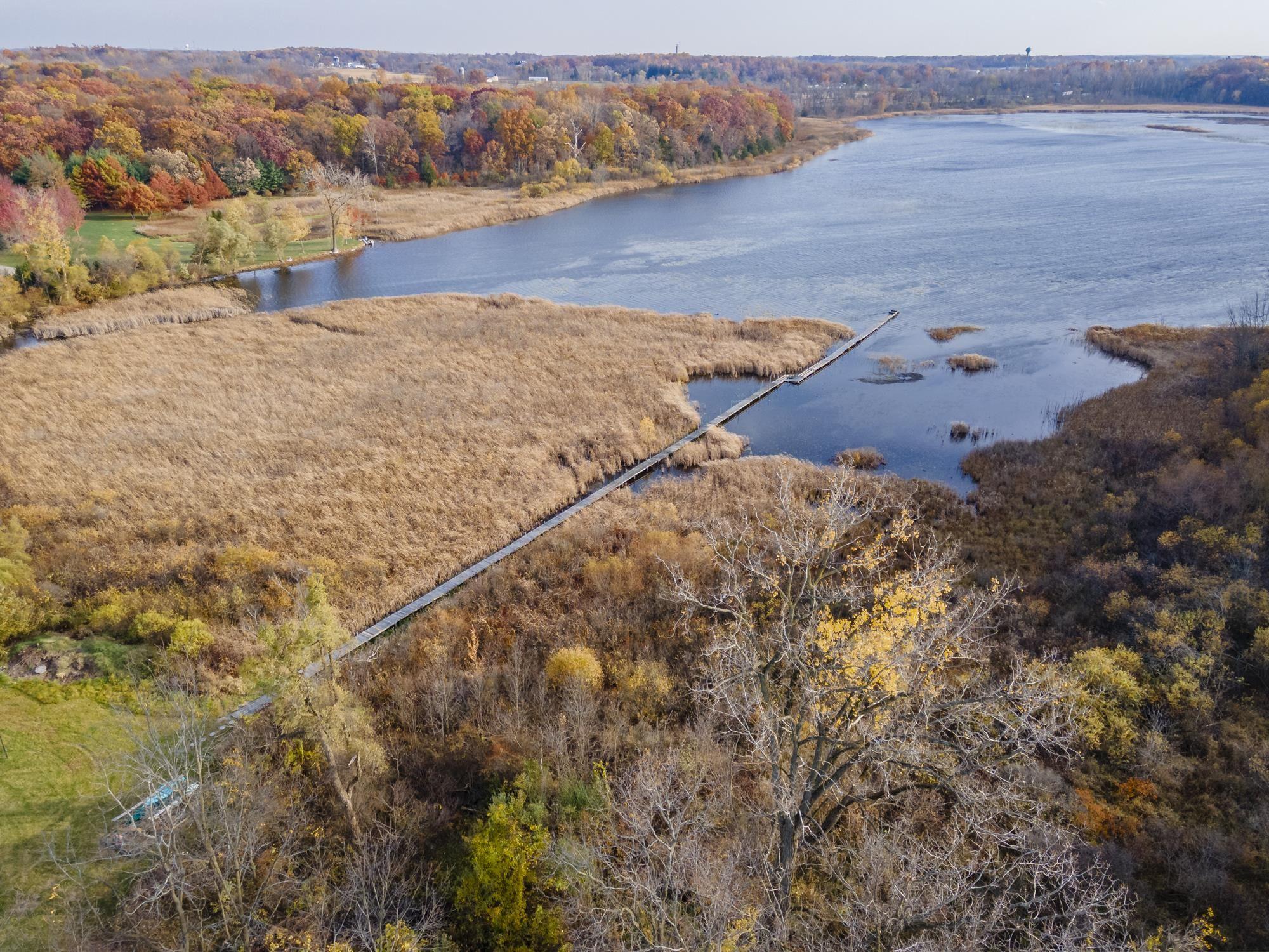 Image 3: 3095 W 100 N Loon Lake, Angola, IN 46703, Aerial of Loon Lake