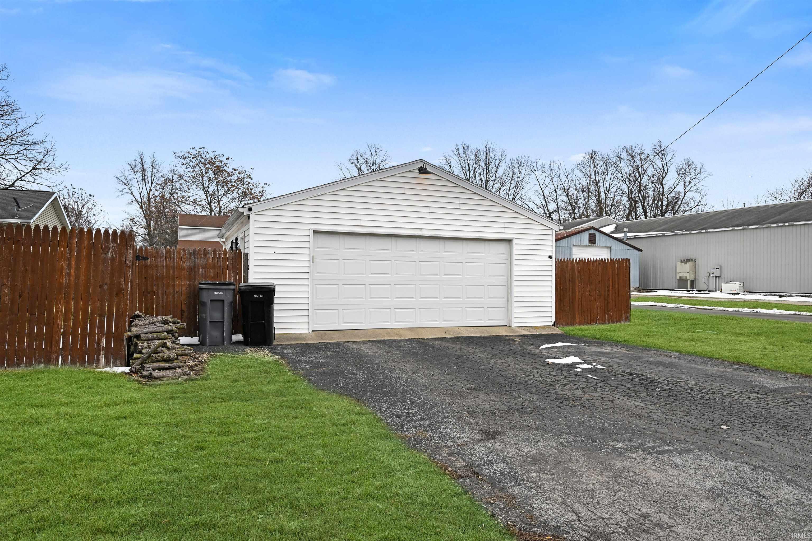 Image 3: View of detached garage, Garage