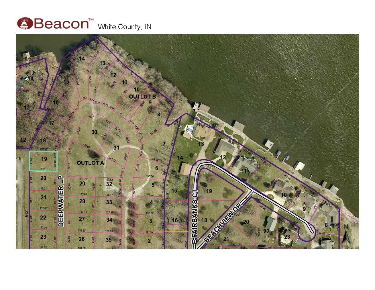 Image 3: Plat Map. Illustrating lot divisions and street configurations for the property, Map